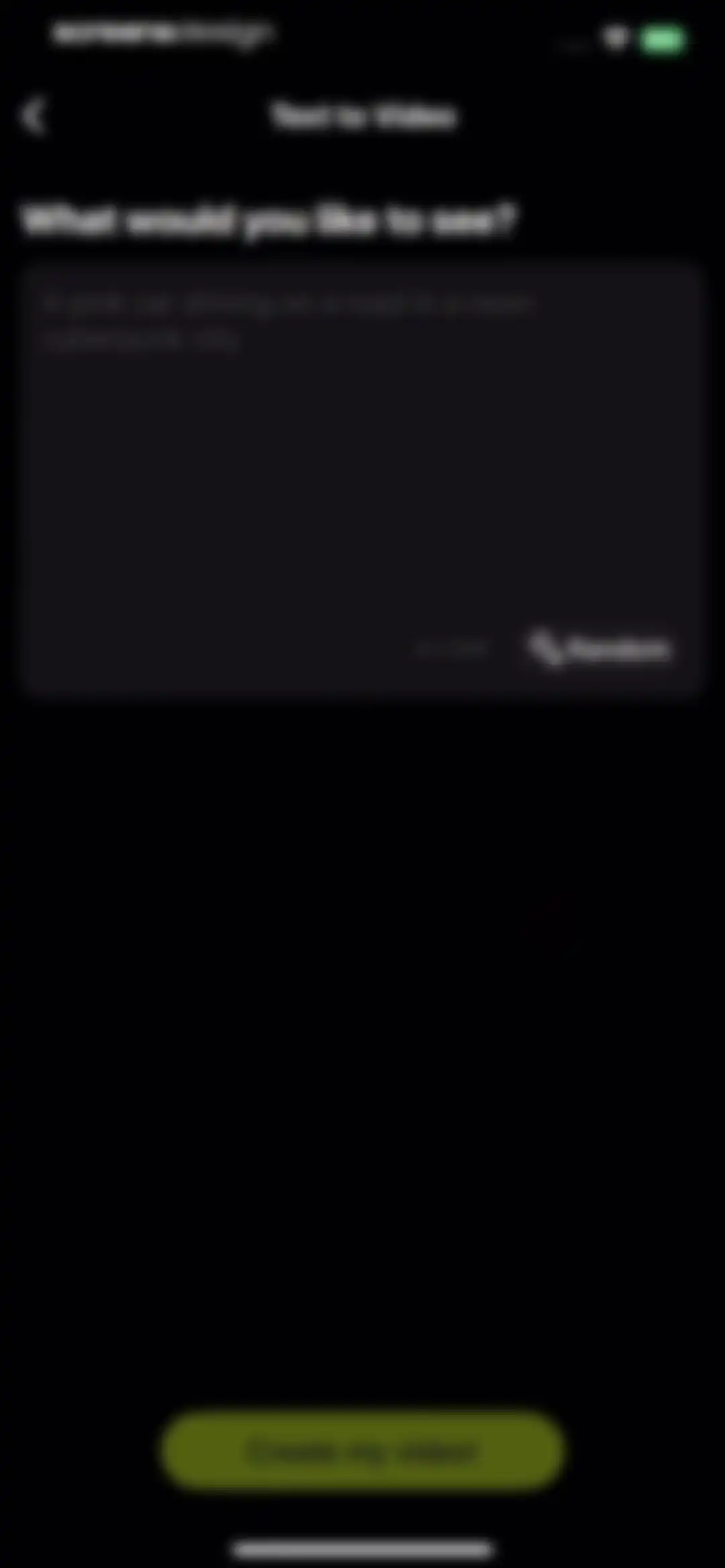 Diffuse - AI Video Generator screen 41
