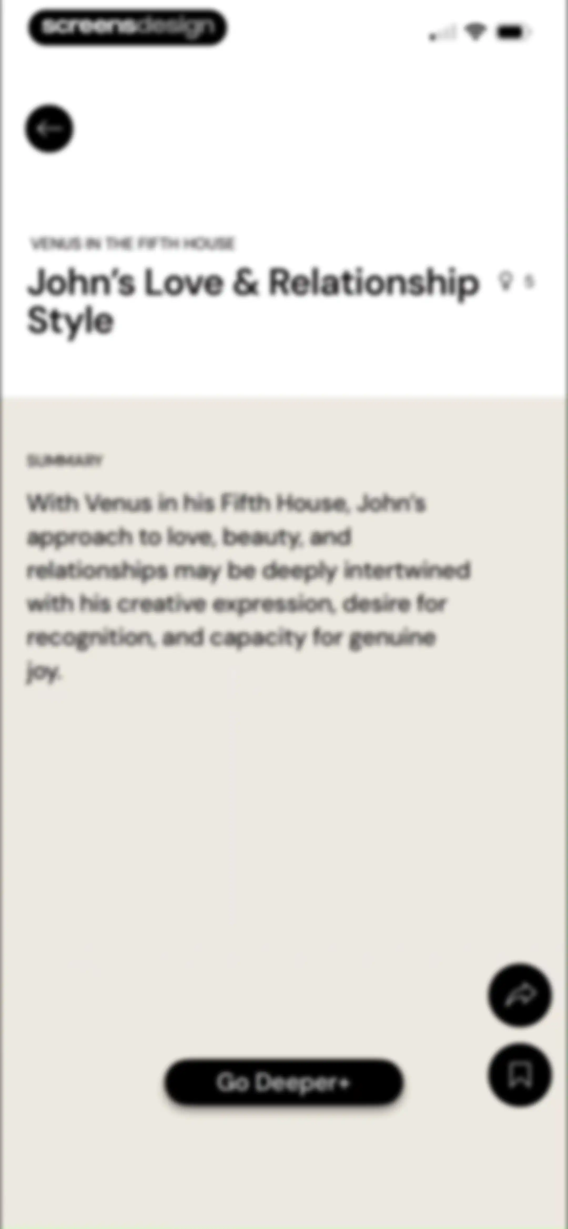 The Pattern: Astrology screen 52