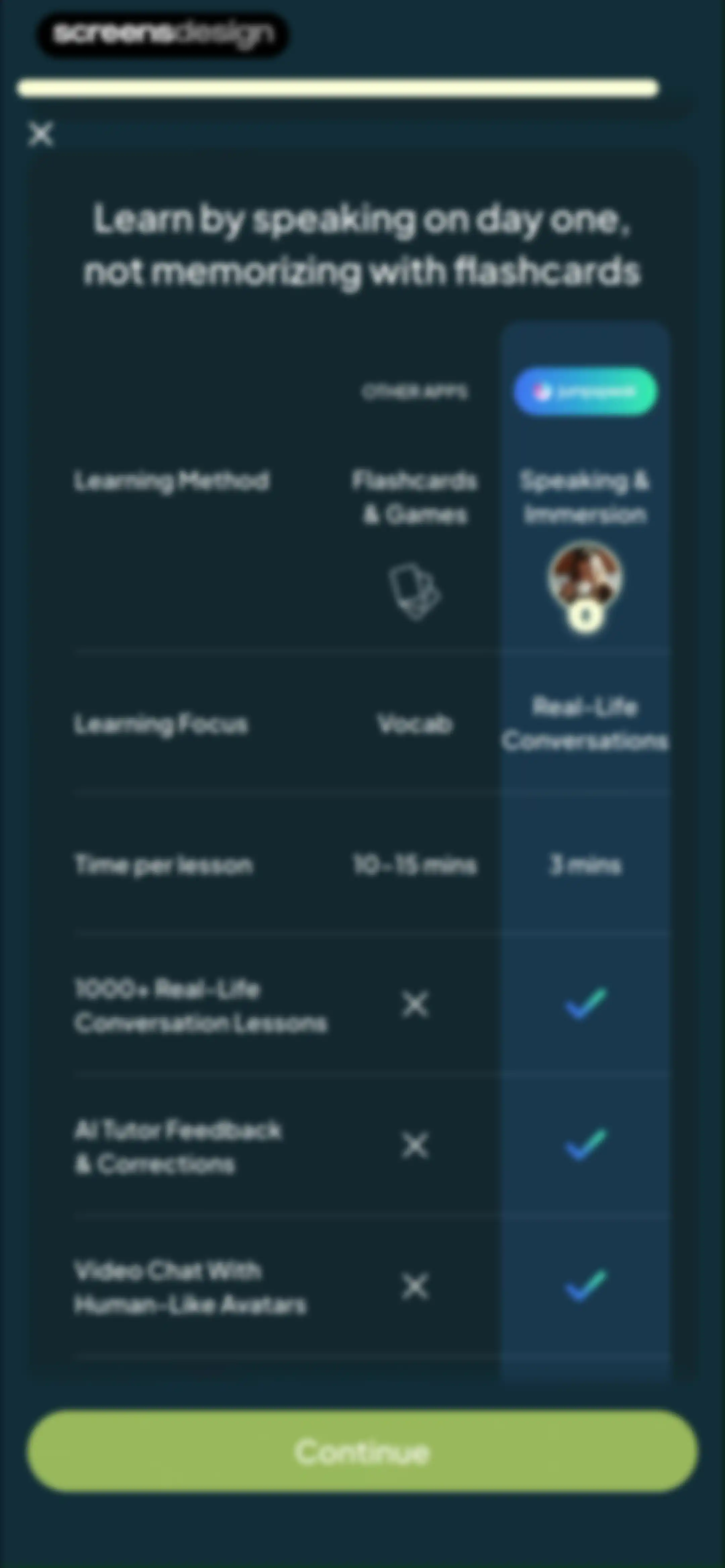 Jumpspeak | Language Learning screen 34