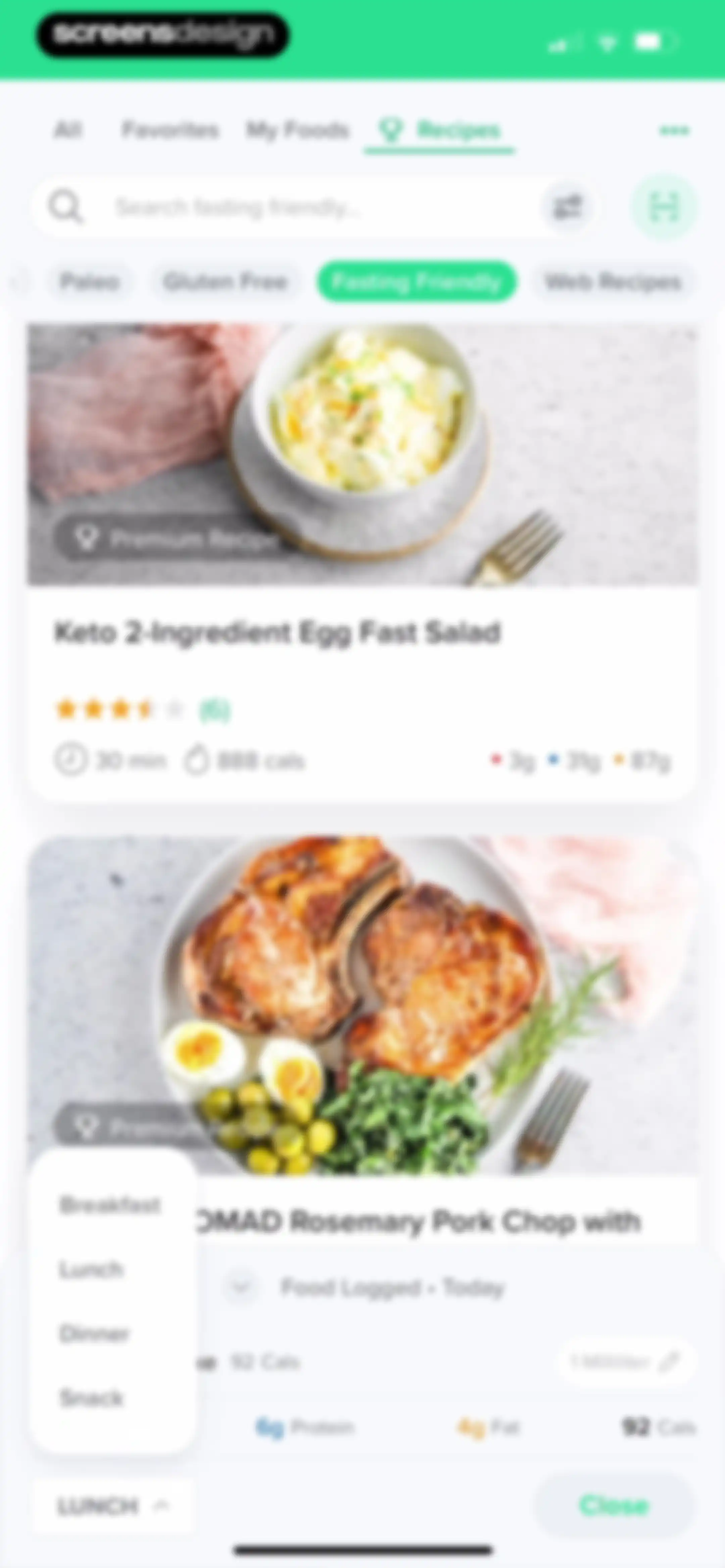 Carb Manager: Keto & Macro Log screen 152