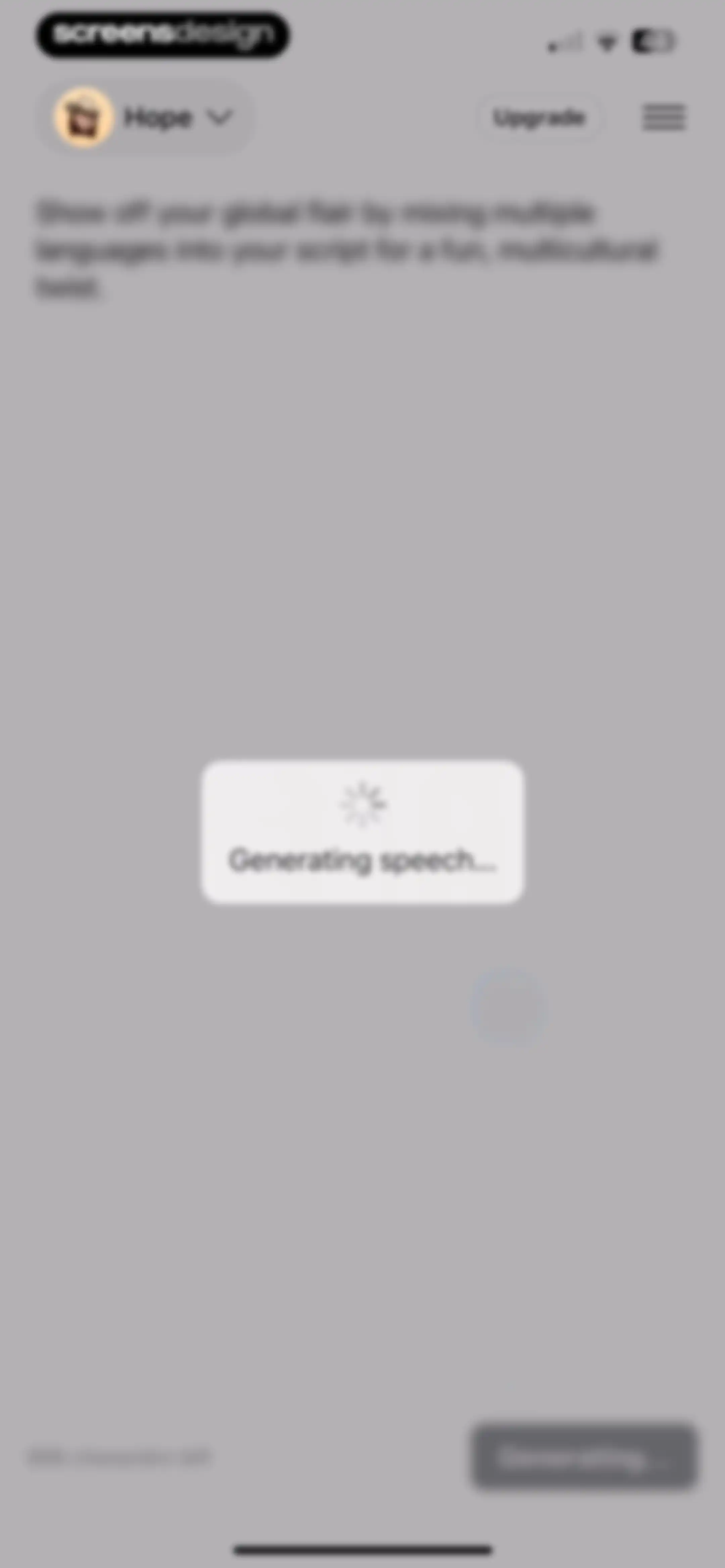 Labs AI : Text to Speech screen 7