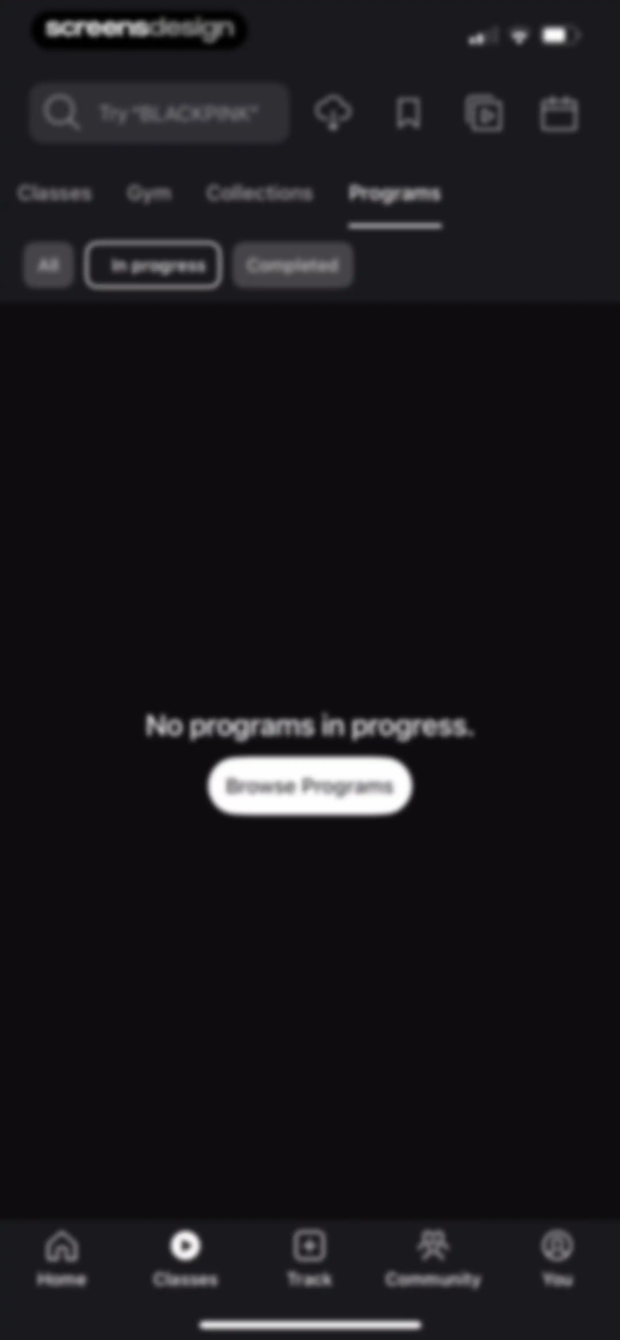 Peloton: Fitness & Workouts screen 156