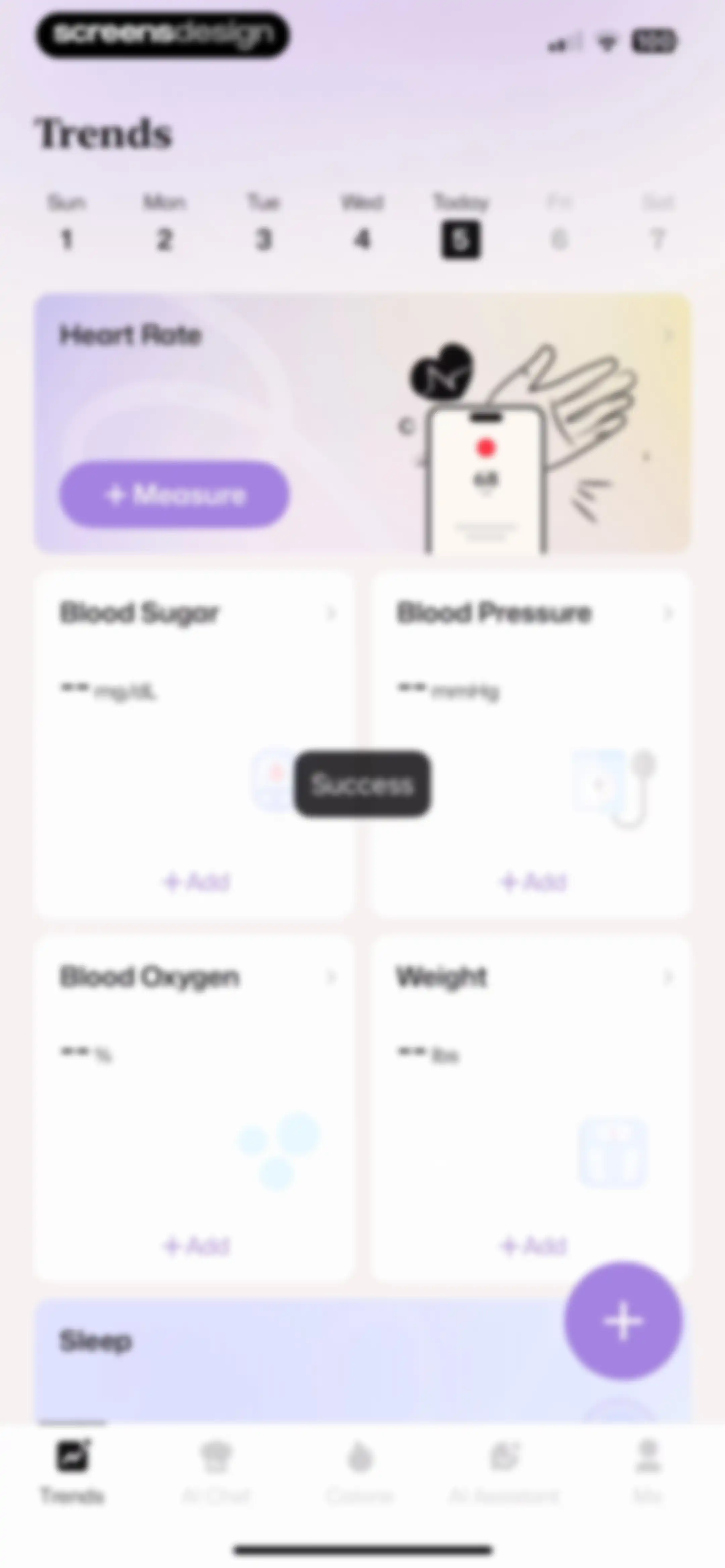 Well AI: Improve Well-being screen 11