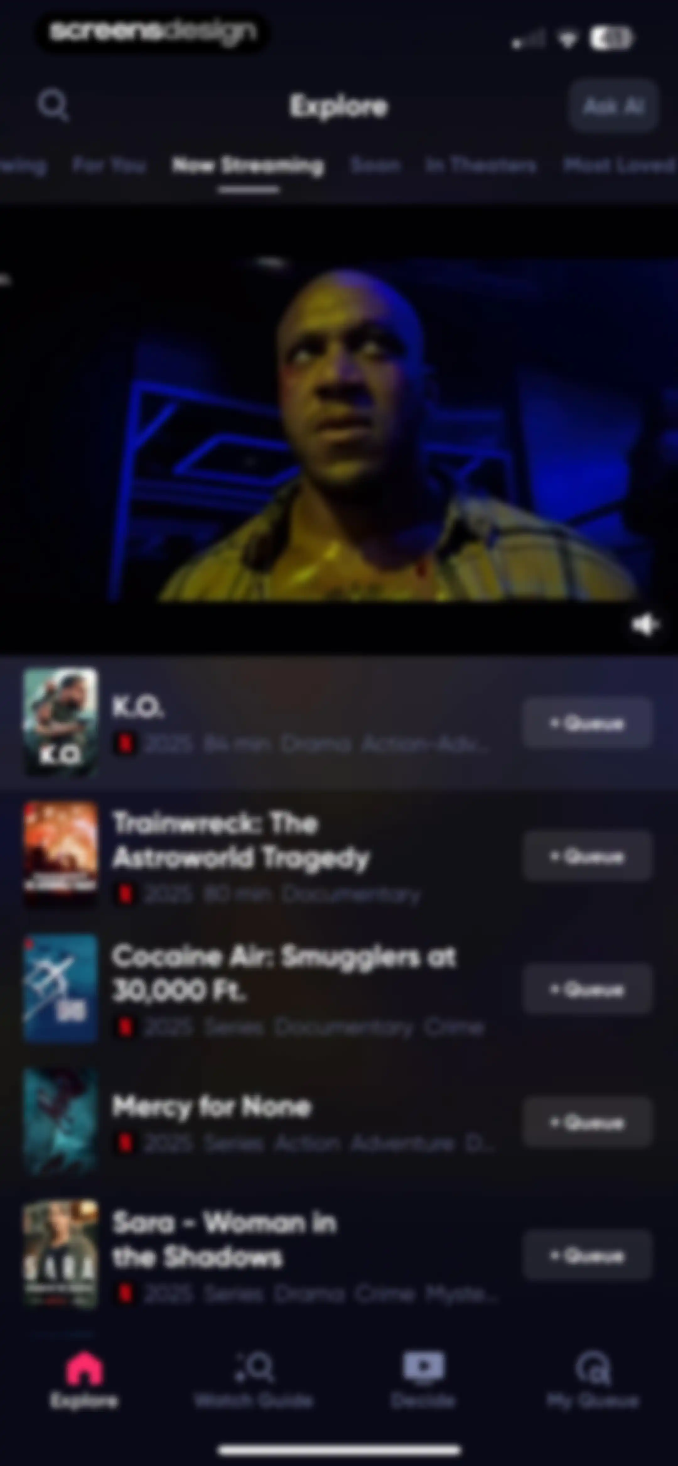 Queue - Find Movies & Shows screen 65