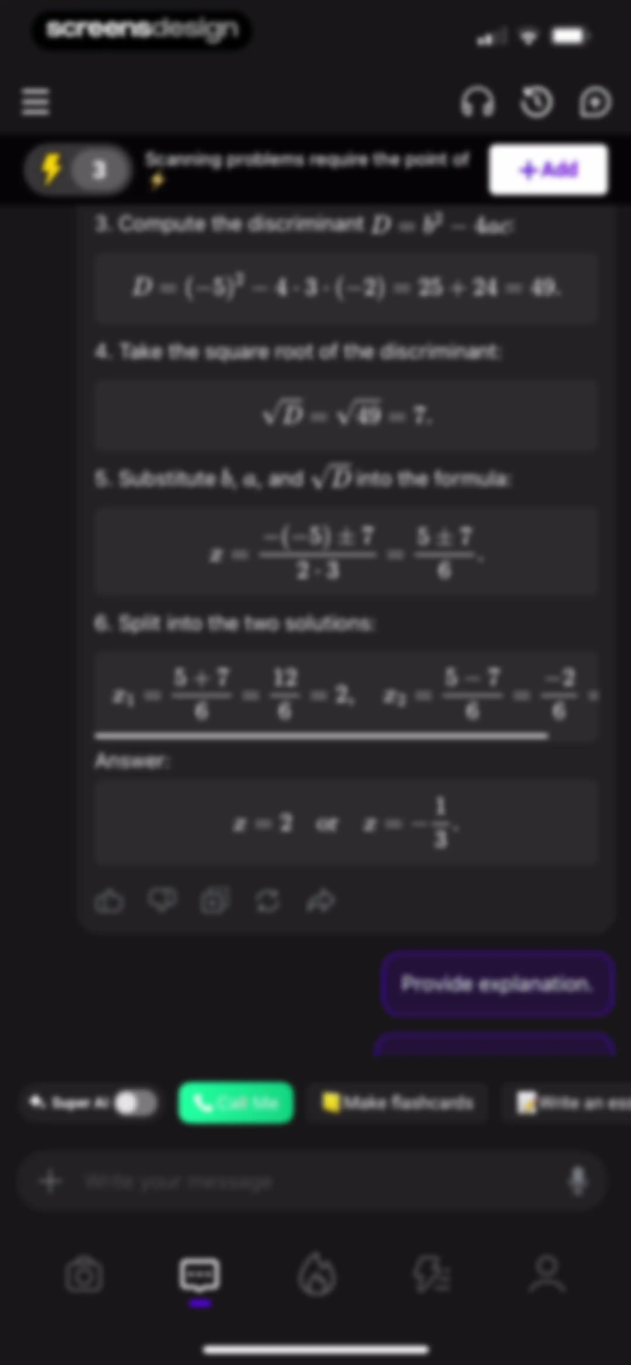 Answer.AI - Your AI tutor screen 32