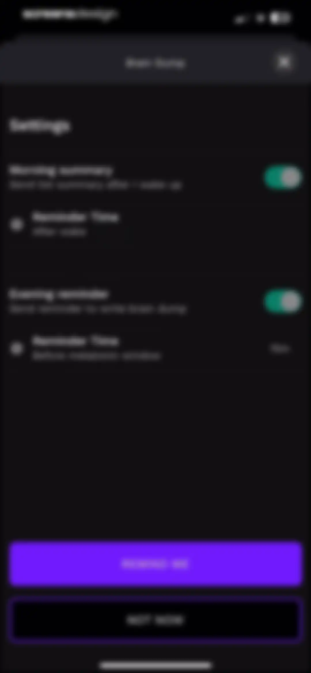 RISE: Sleep Tracker screen 122