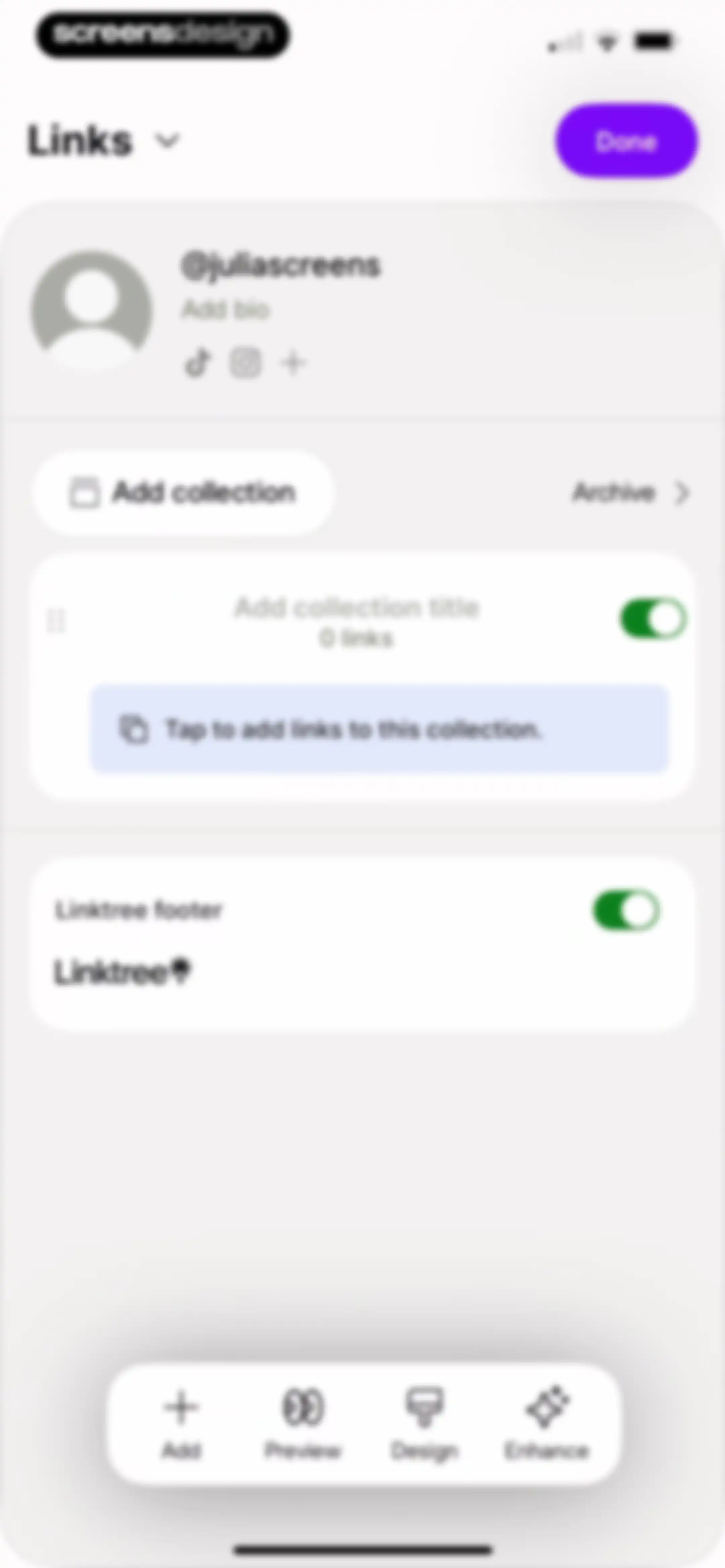Linktree: Link in Bio Creator screen 52