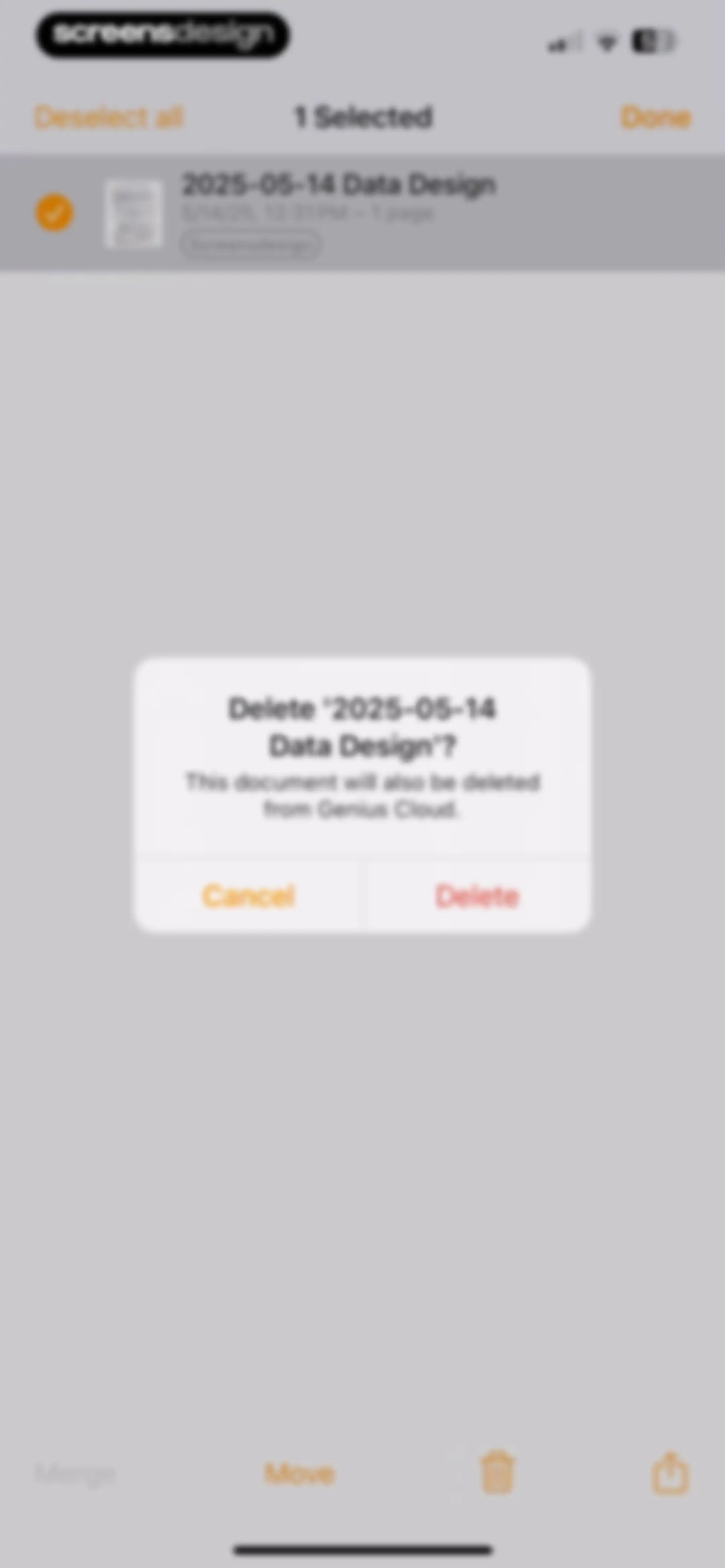 Scanner App: Genius Scan screen 68