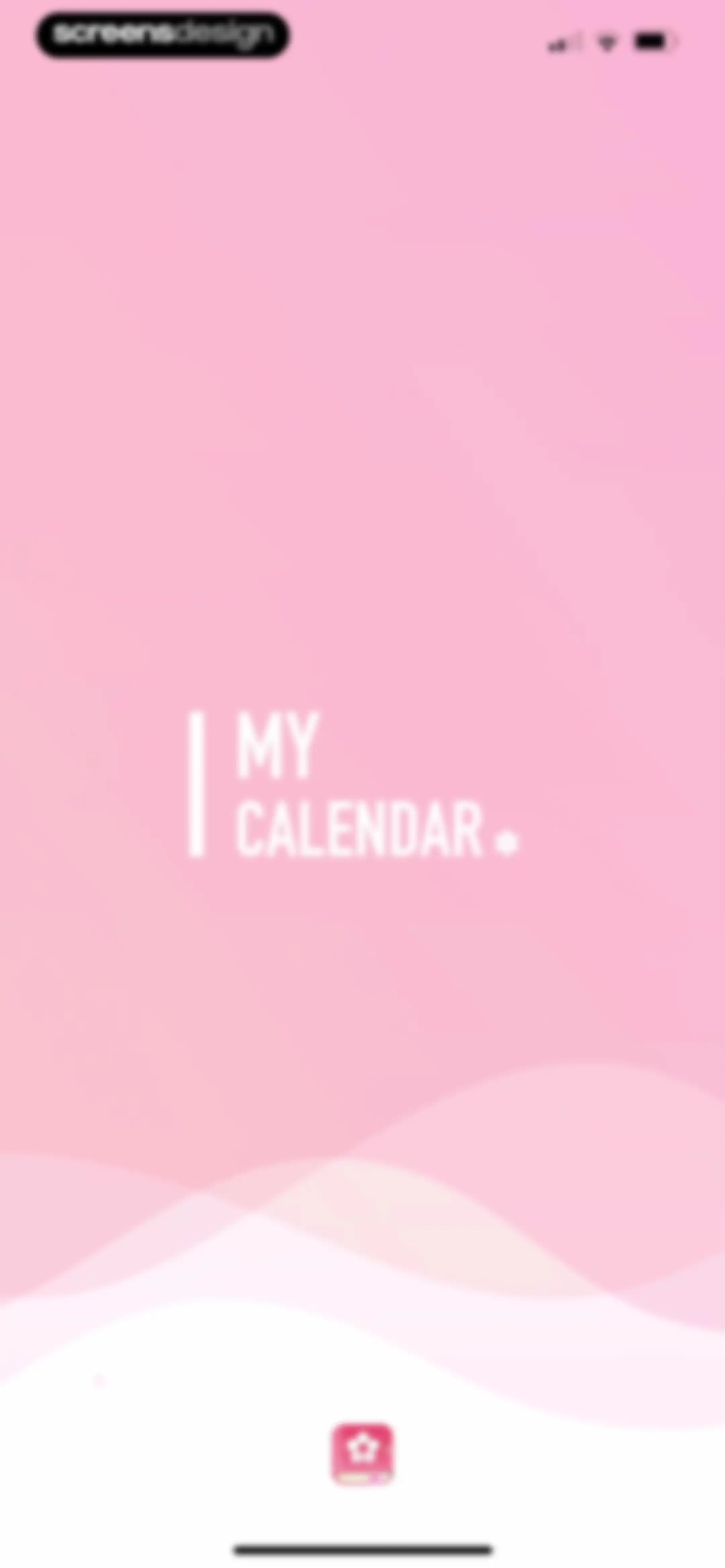 Period Tracker Period Calendar screen 1