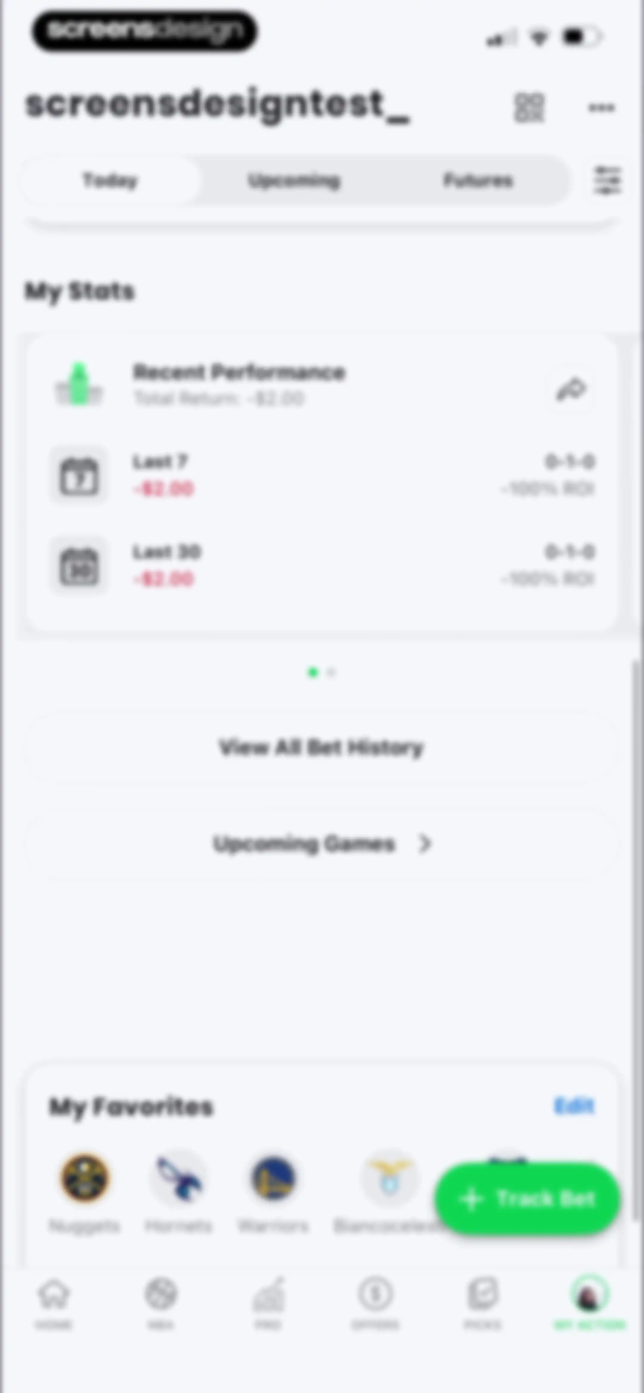 Action Network: Sports Betting screen 174