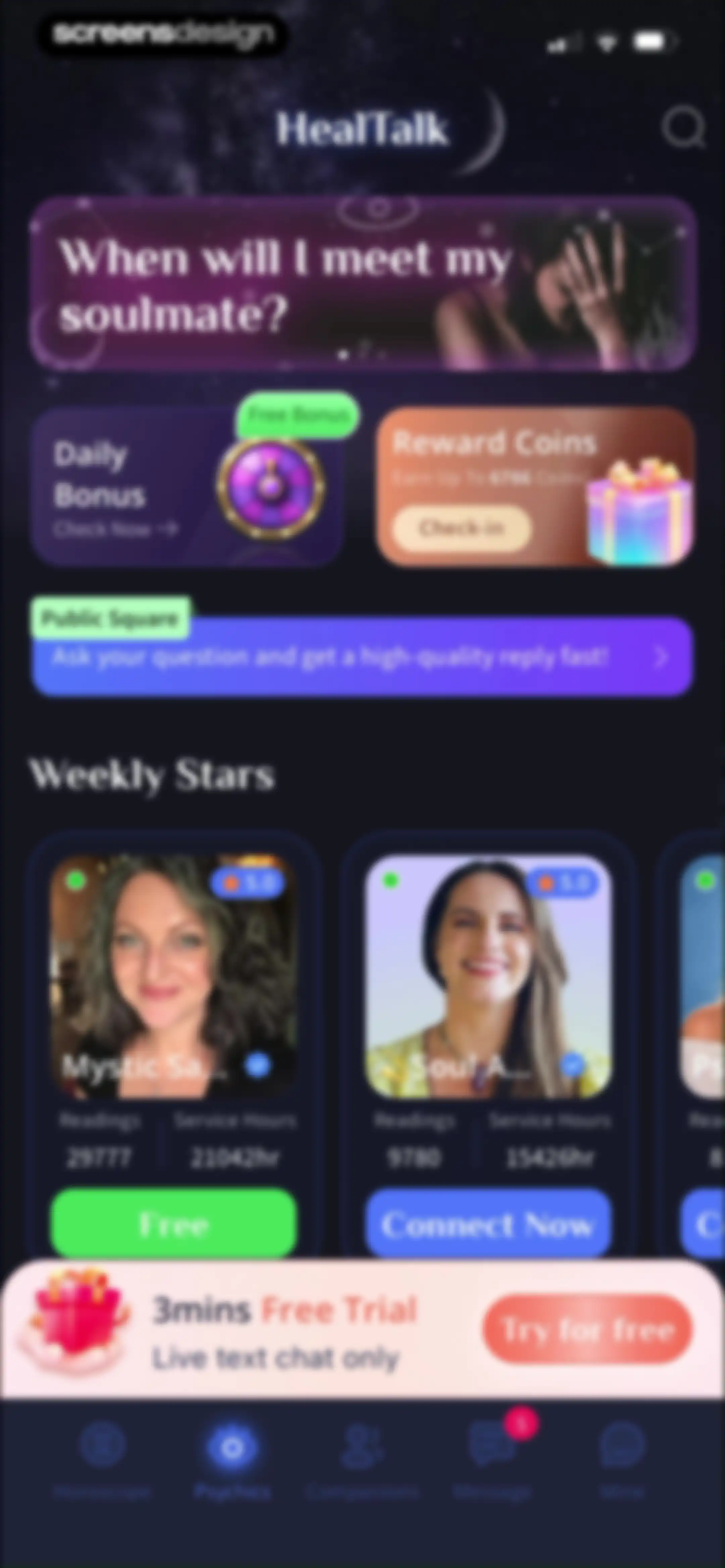HealTalk - Text Reading screen 41