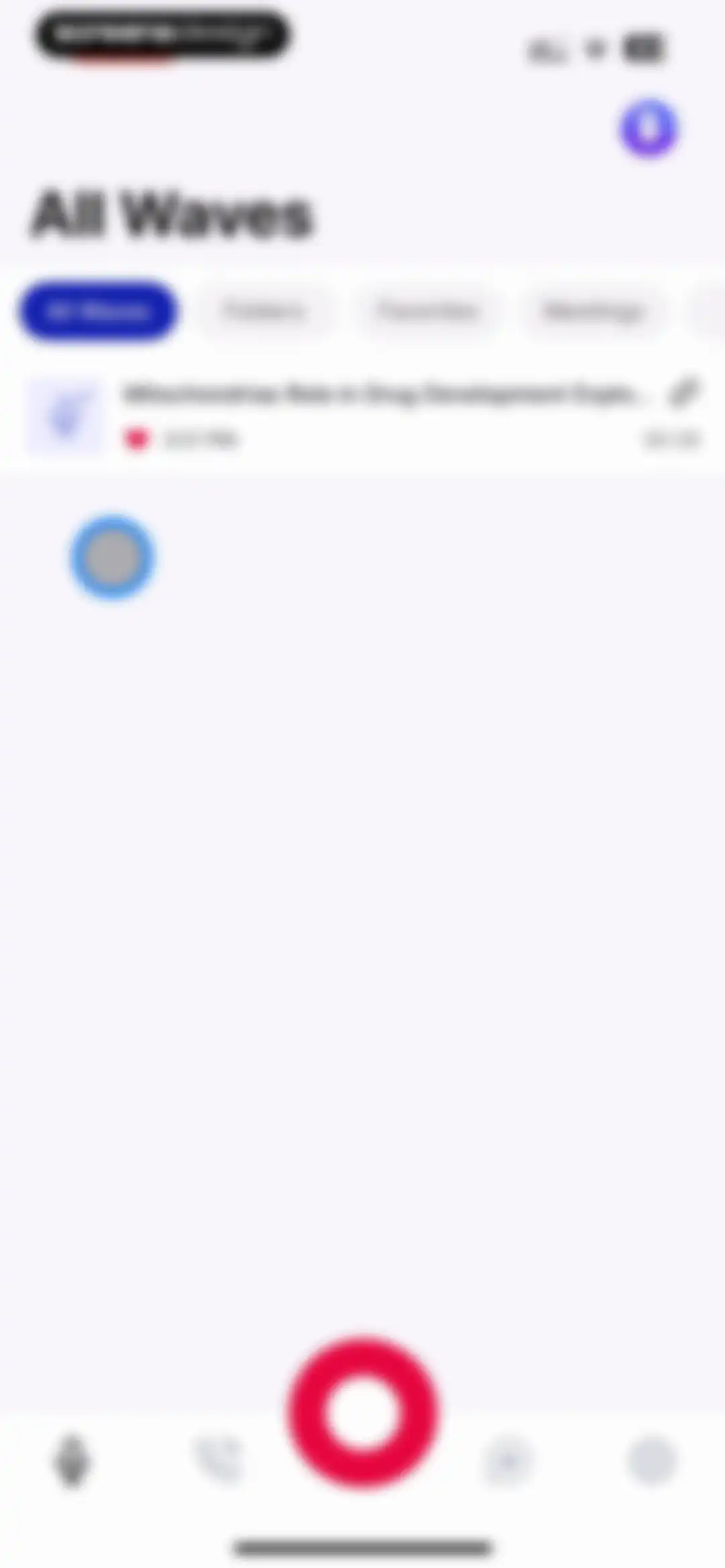 Wave AI Note Taker & Recorder screen 39