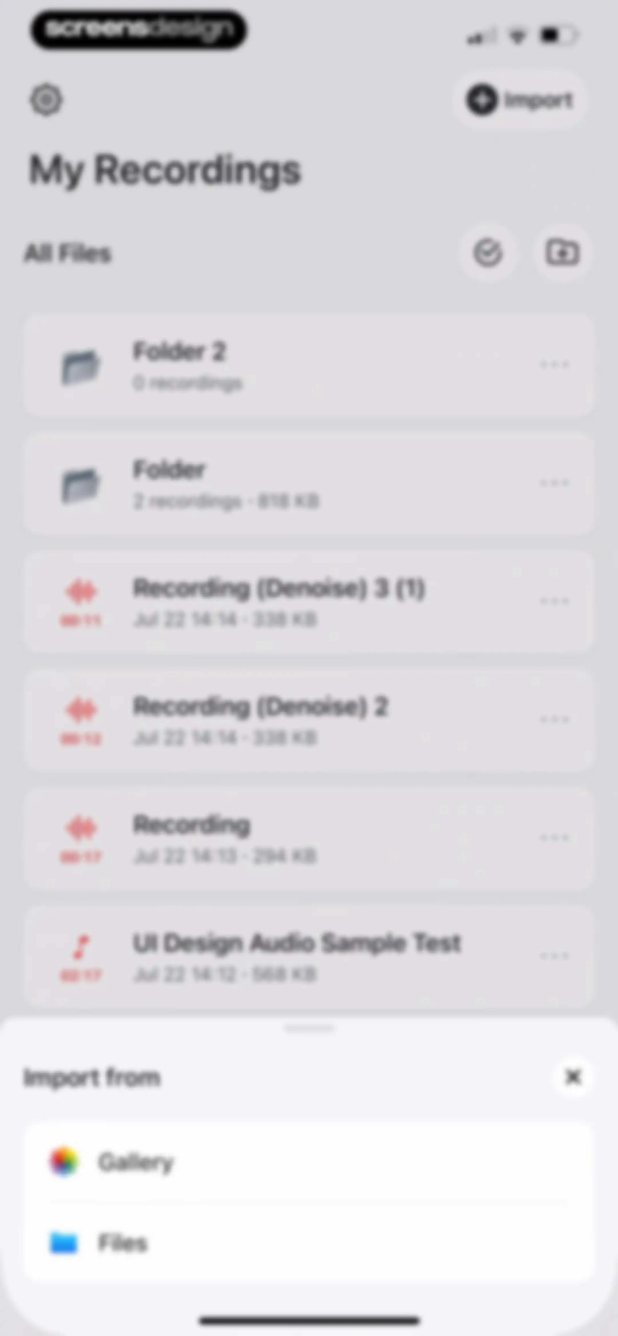 Voice Recorder — Audio Memos screen 61