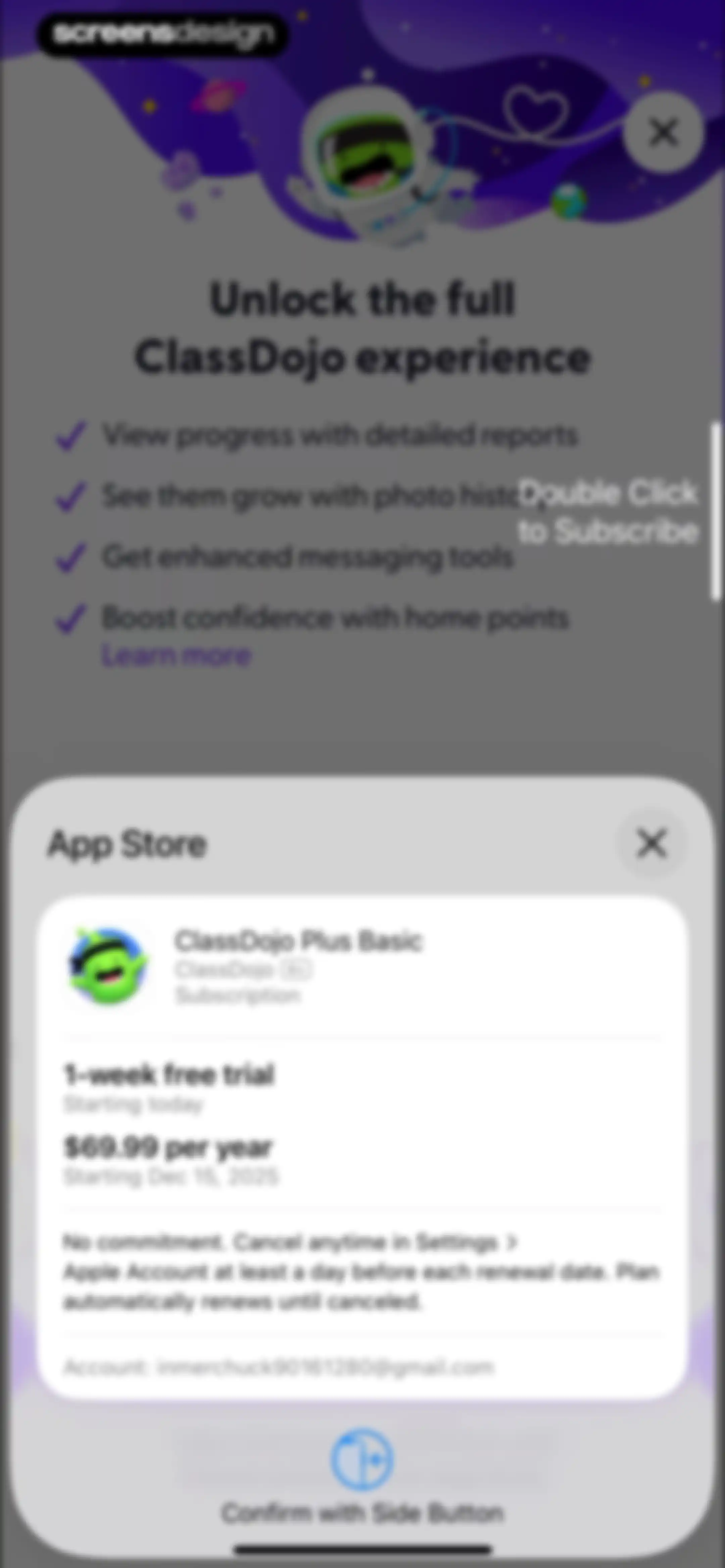 ClassDojo screen 8