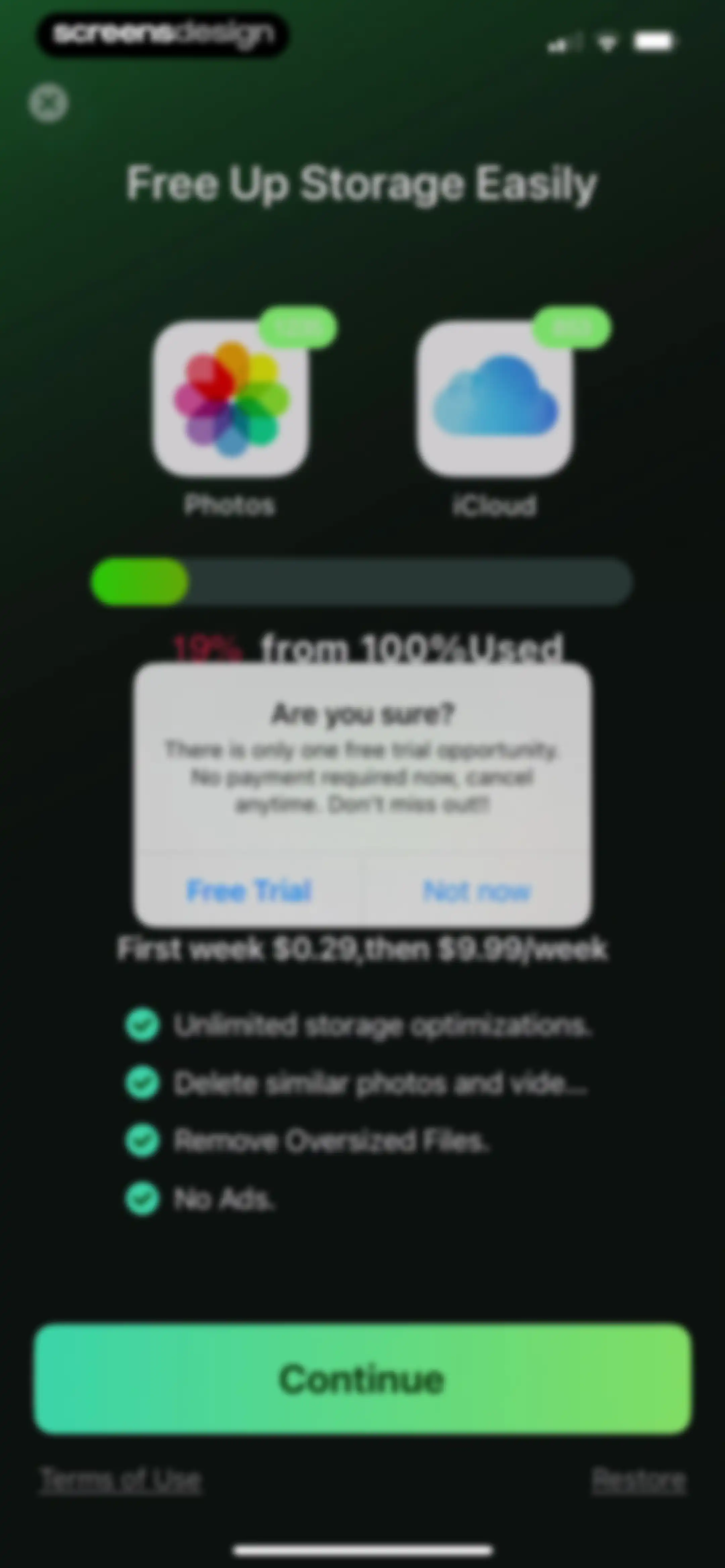 ClearSnap-Clean Up Storage screen 8