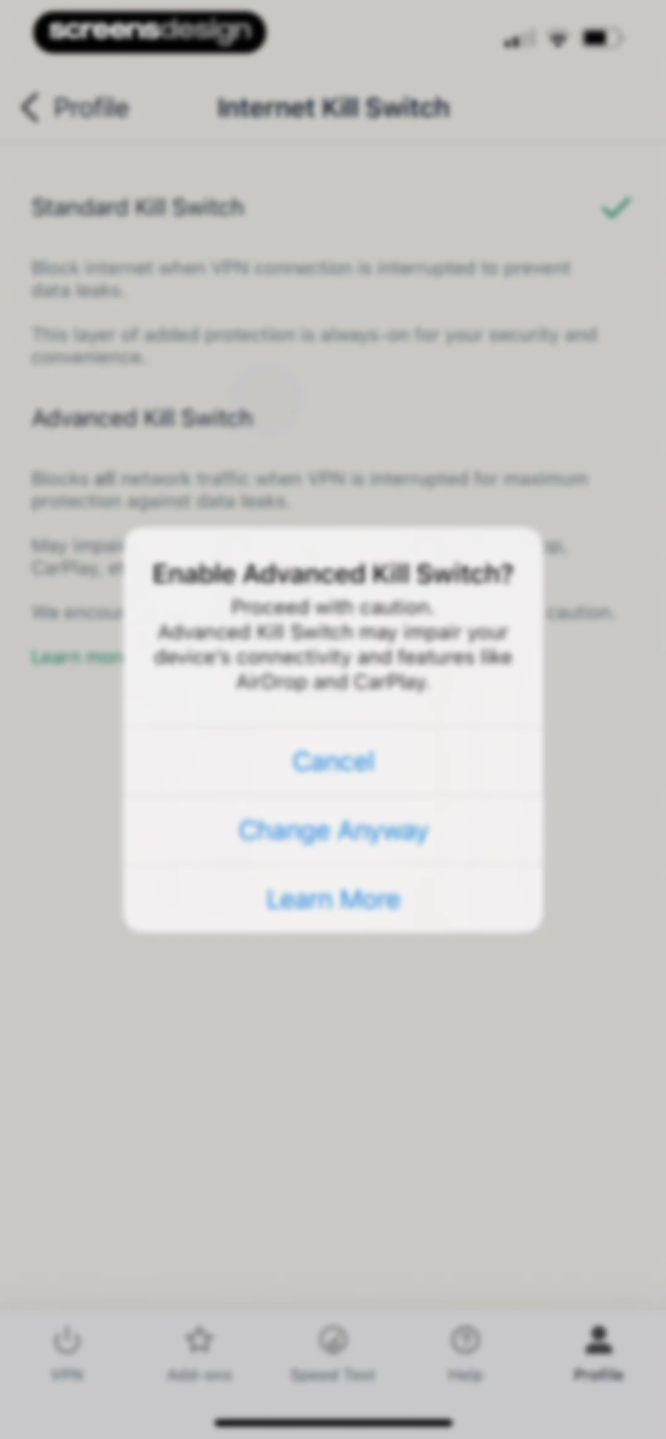 ExpressVPN · Secure & Fast VPN screen 87