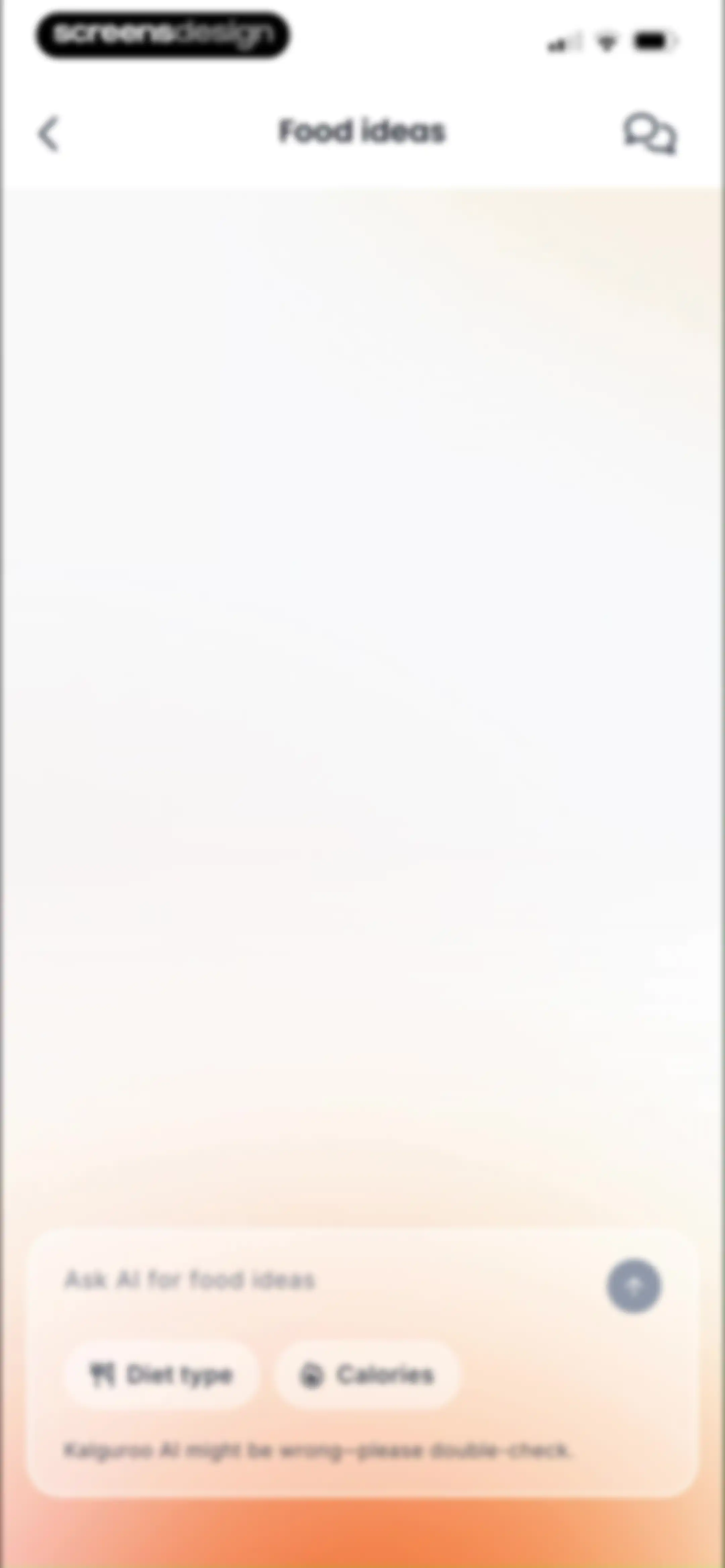 Kalguroo: AI Calorie Tracker screen 91