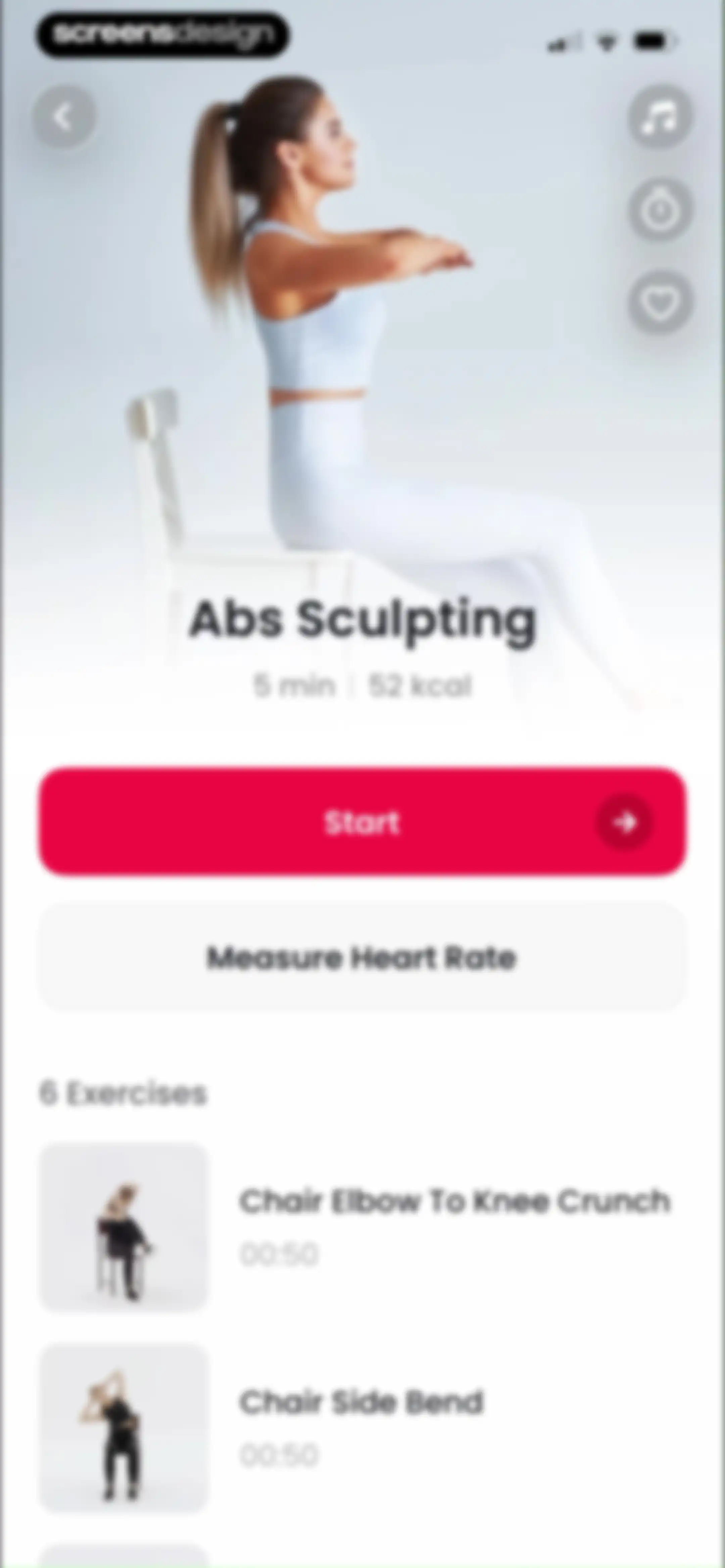 ChillFit: Home Workout Planner screen 117