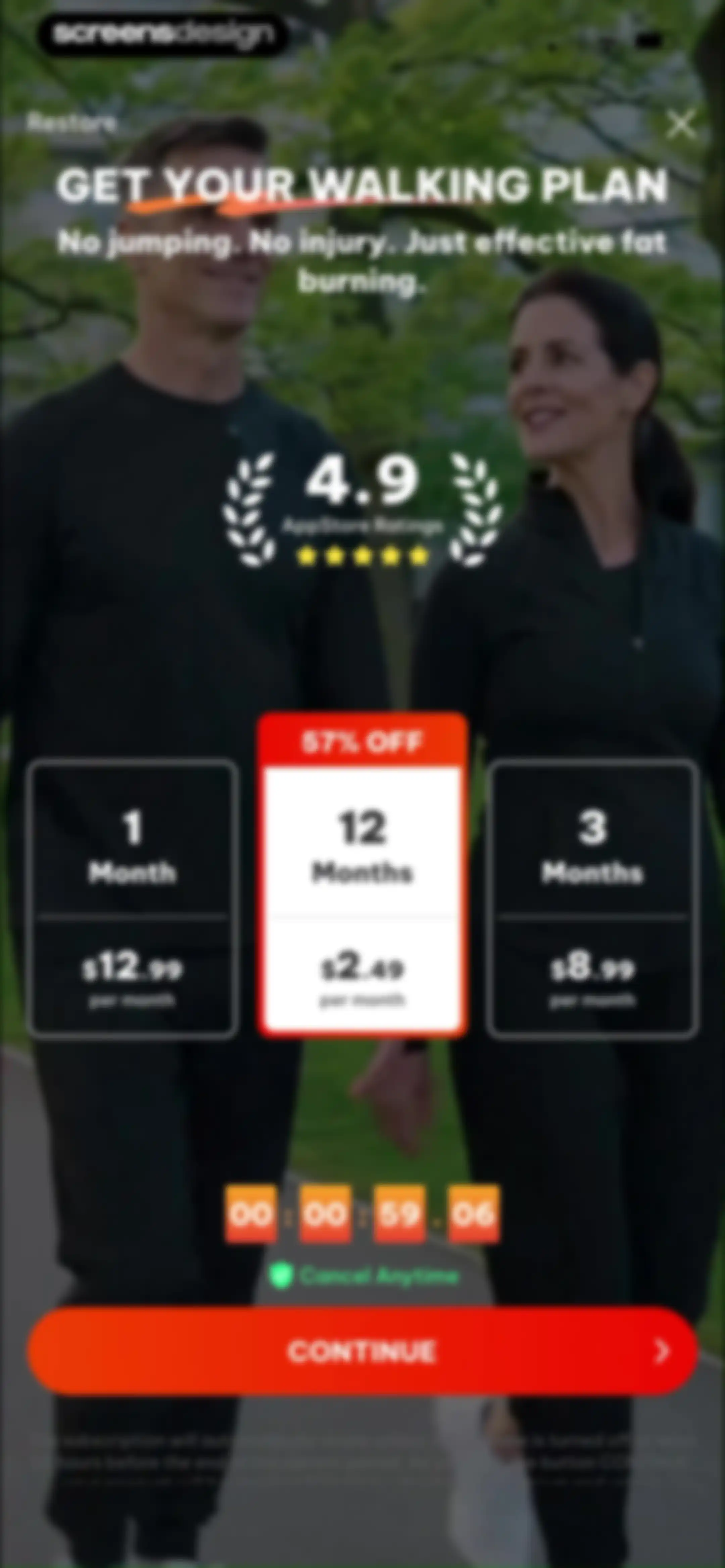 WalkUp | Weight Loss Tracker screen 42