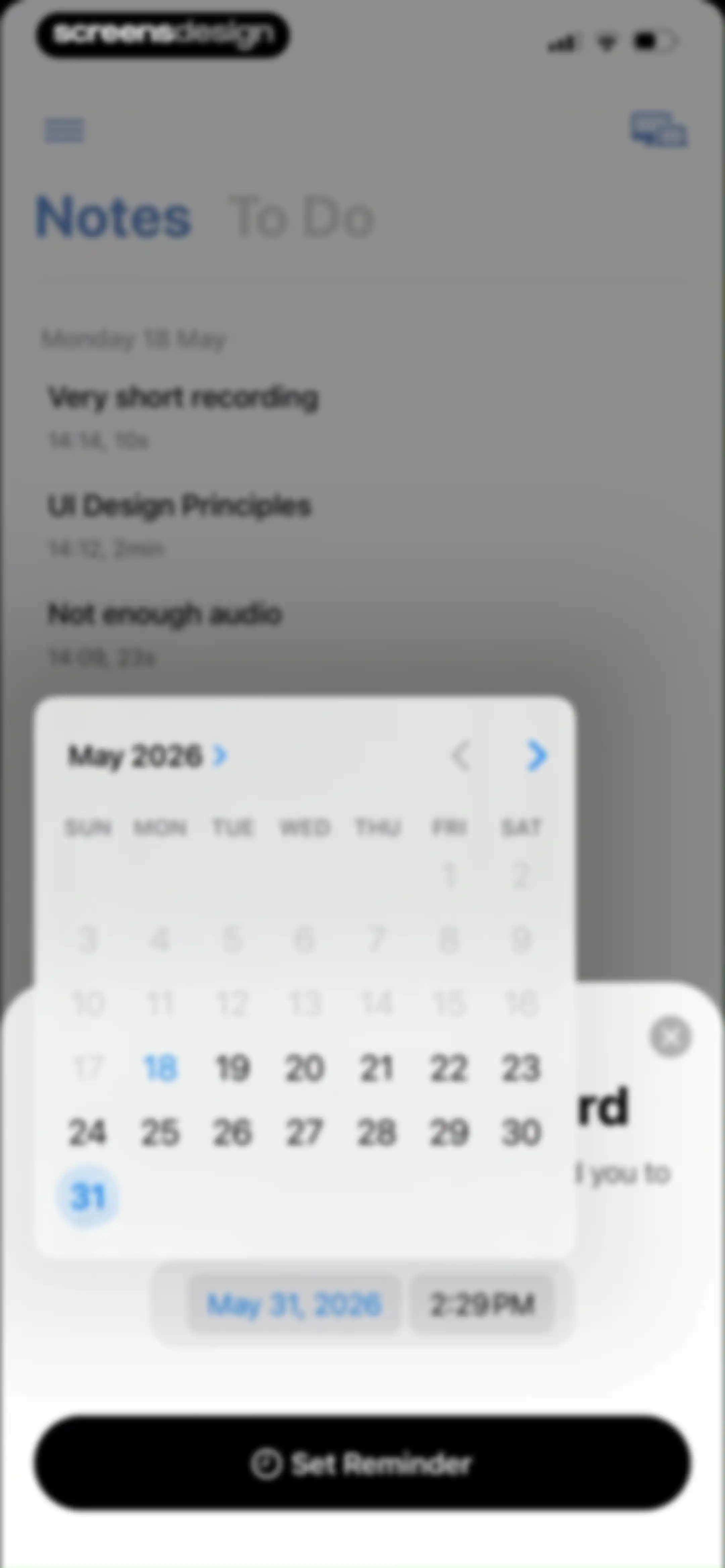 Cue: AI Note Taker & Recorder screen 76