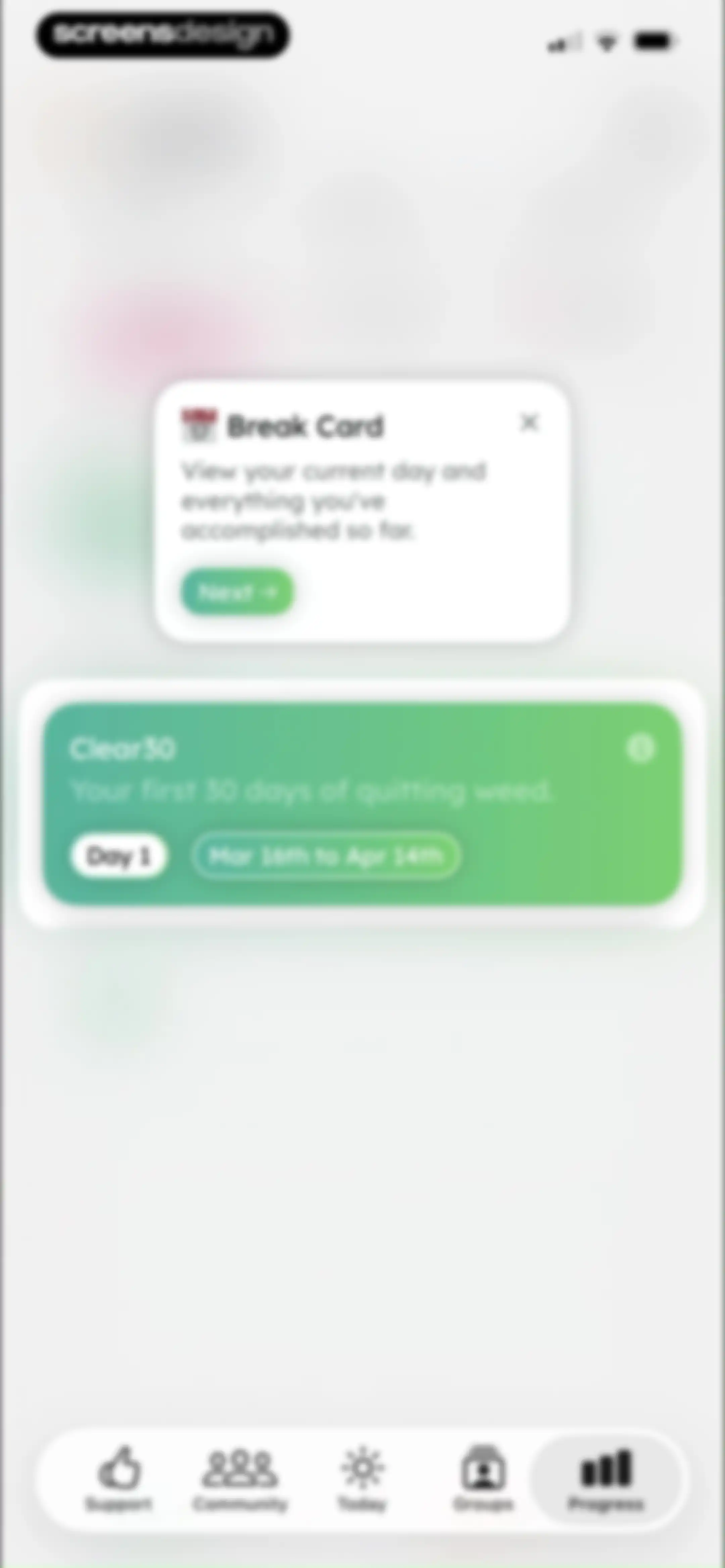 Clear30: Reset From Weed screen 231
