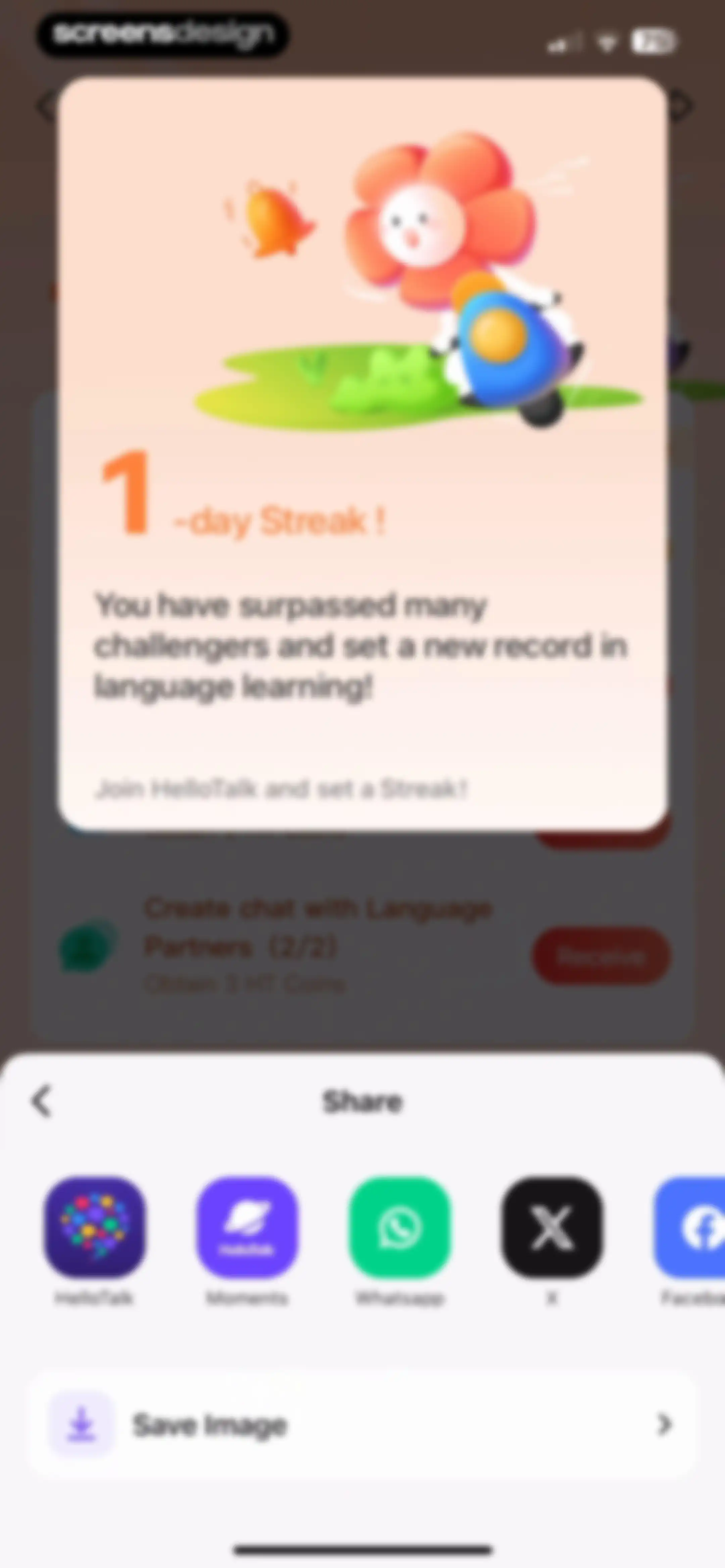 HelloTalk - Language Learning screen 189
