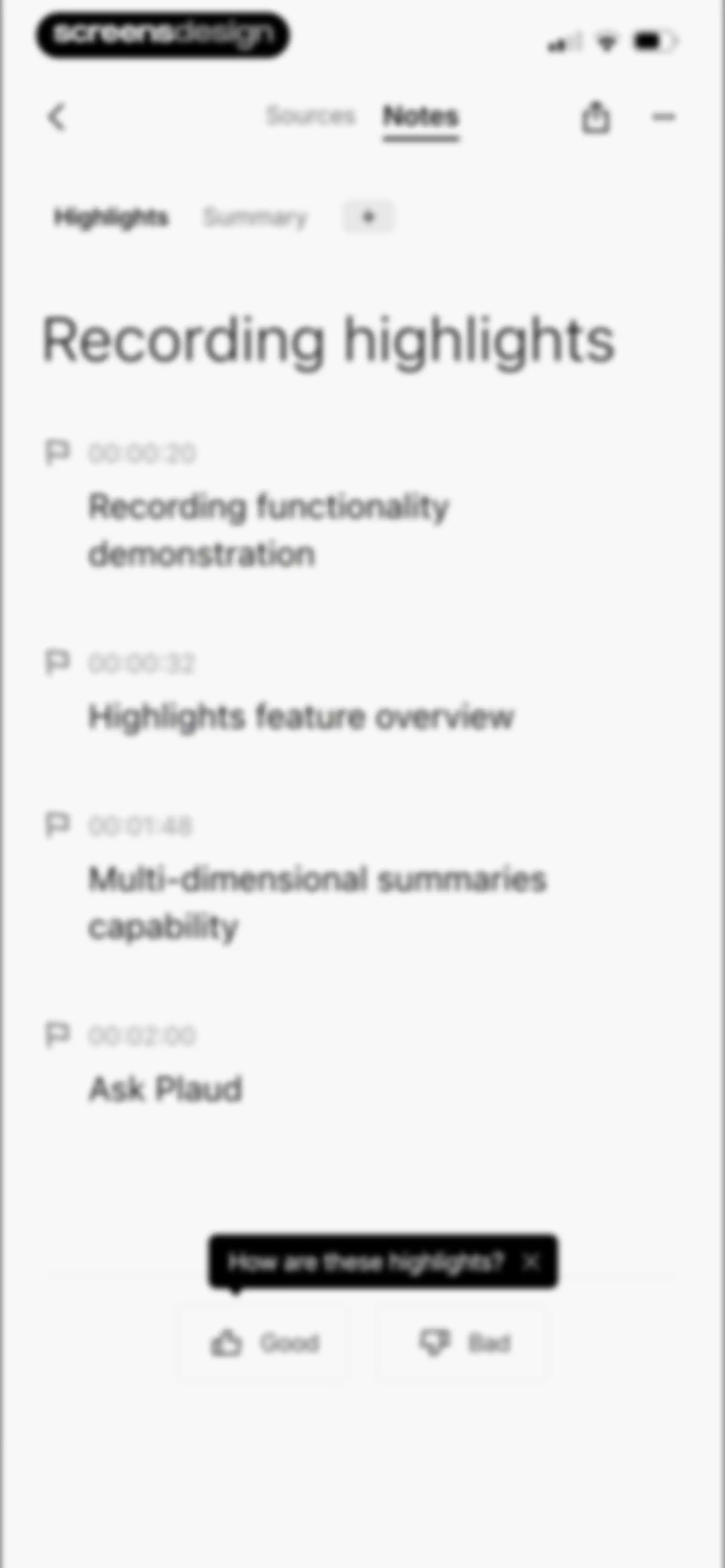 Plaud: AI Note Taker screen 63