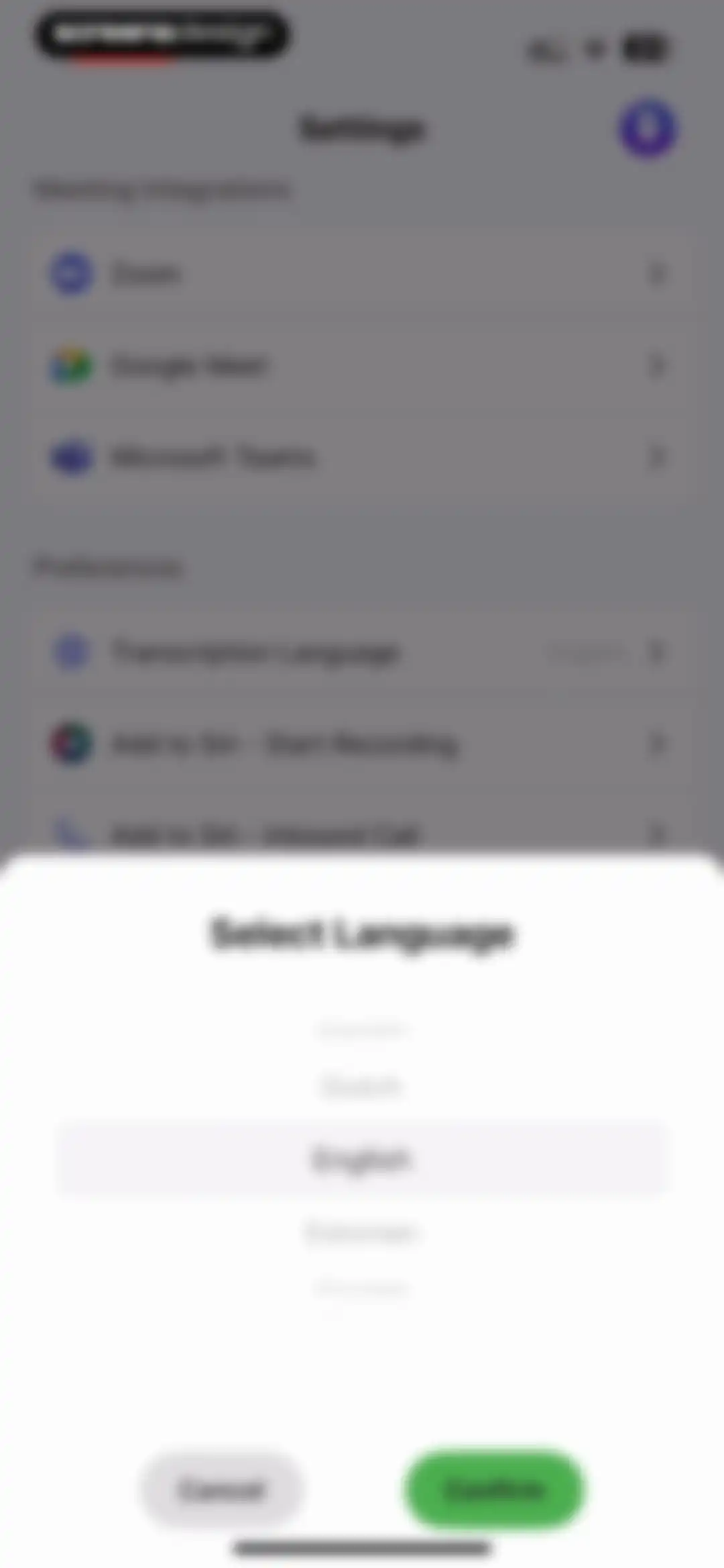 Wave AI Note Taker & Recorder screen 85