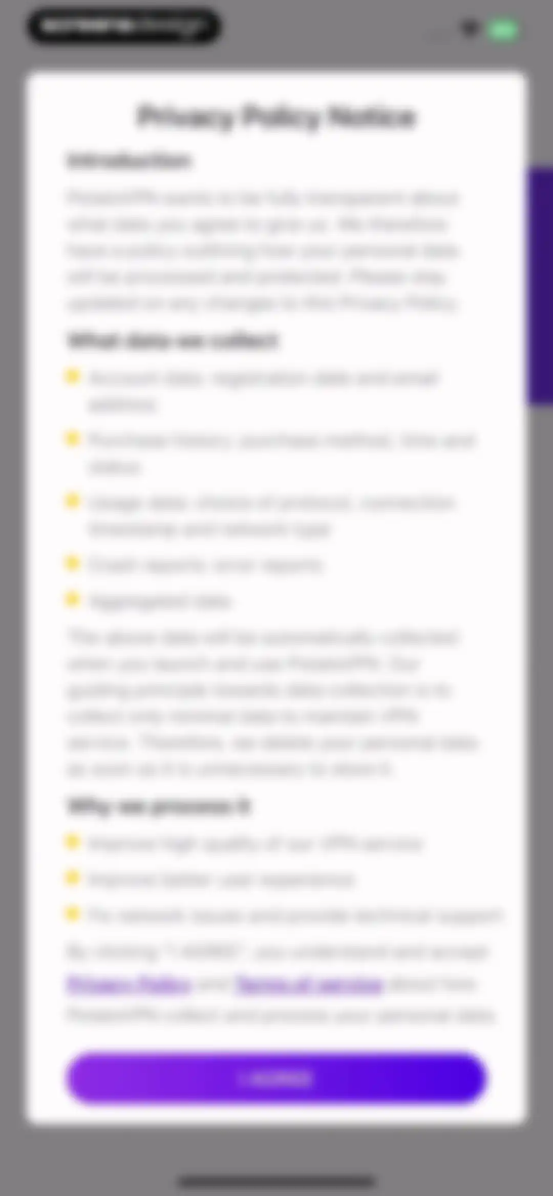 VPN - Free VPN Potato ™ screen 2