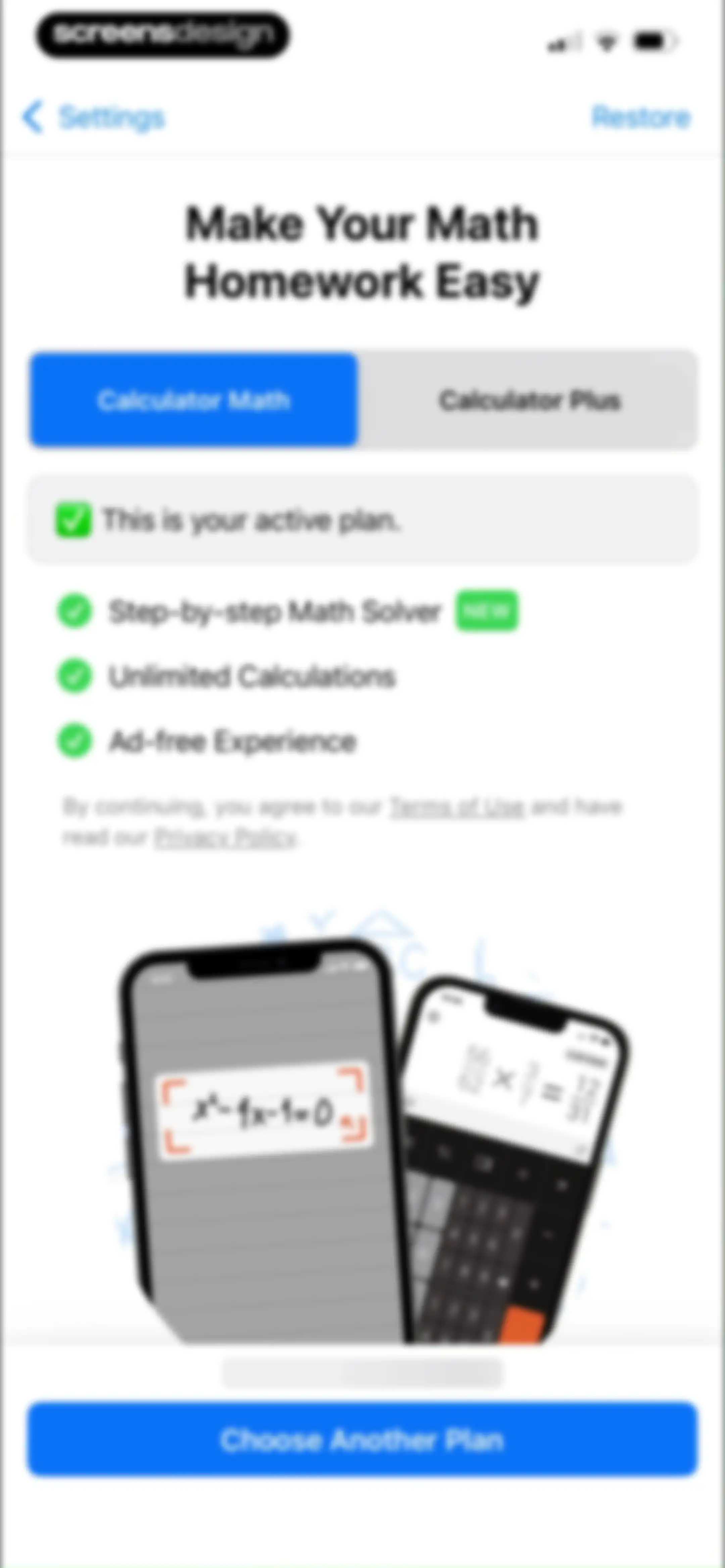 Calculator₊ screen 84