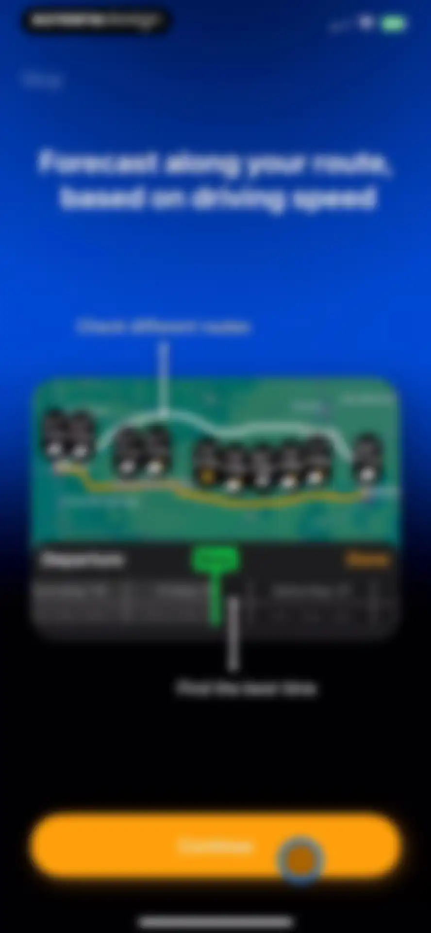 Weather on the Way screen 2