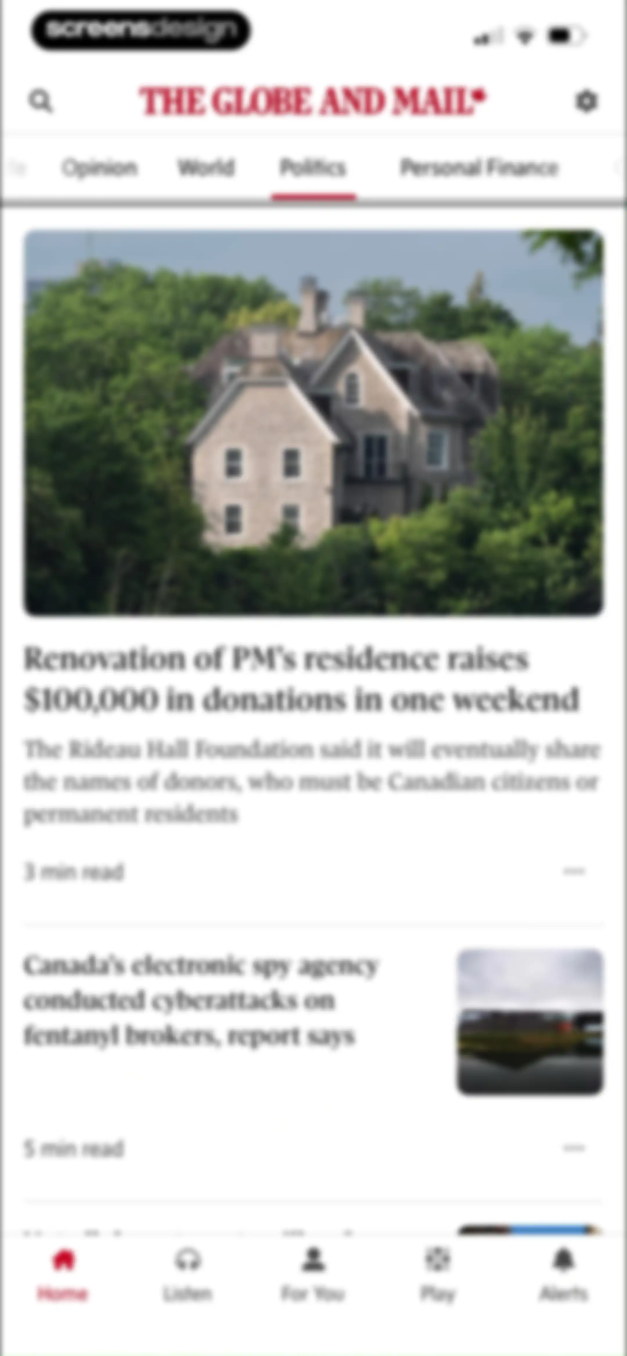 The Globe and Mail screen 59