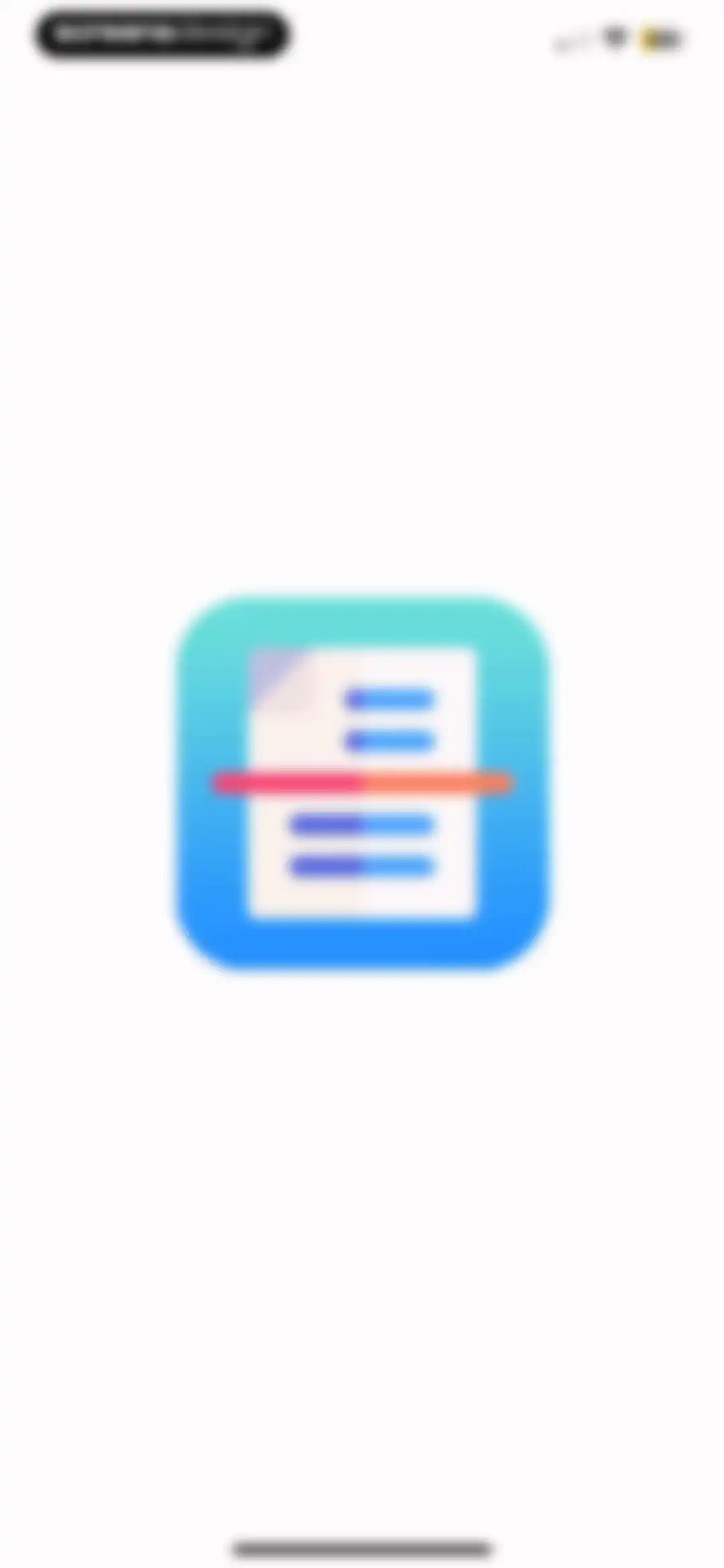 Documents to PDF Scanner screen 1