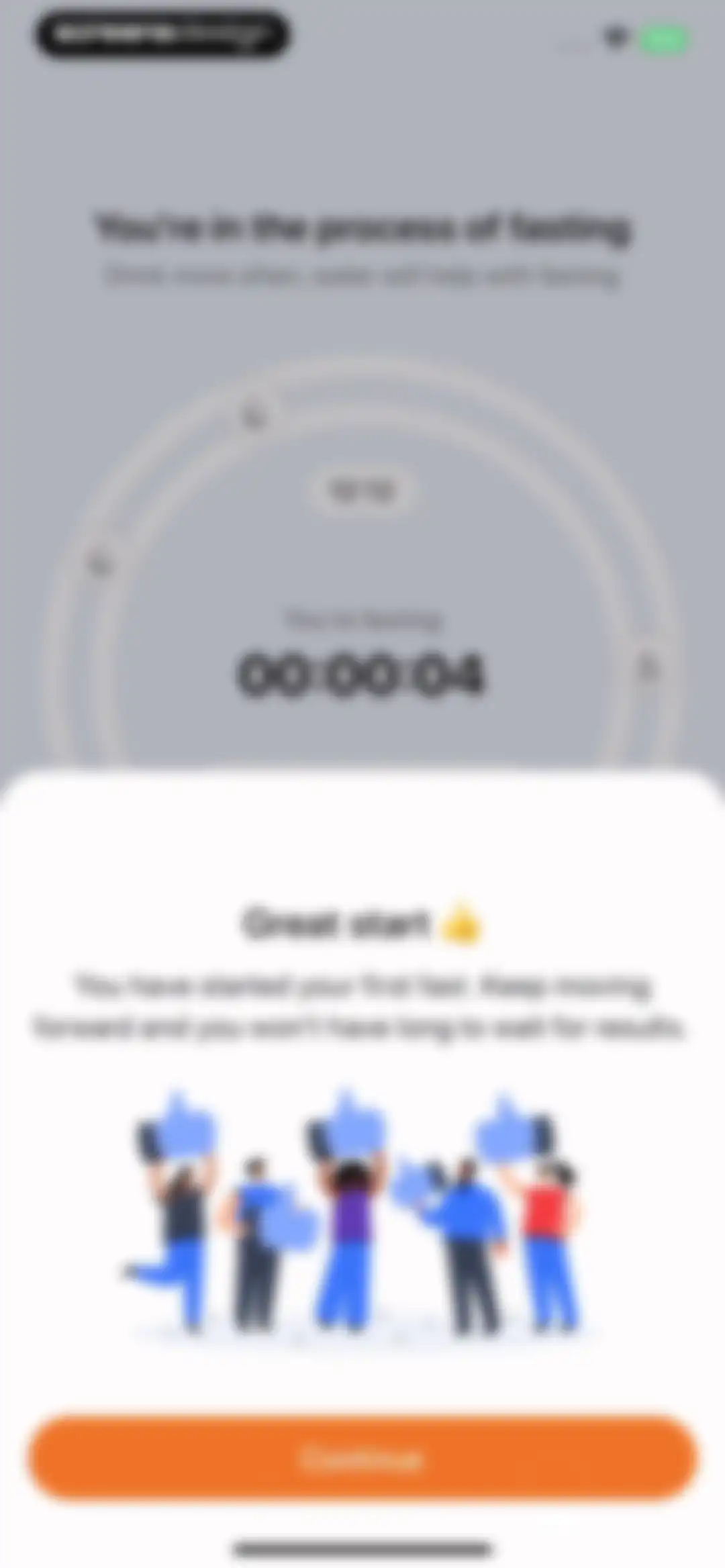 BodyOK: Intermittent Fasting screen 33