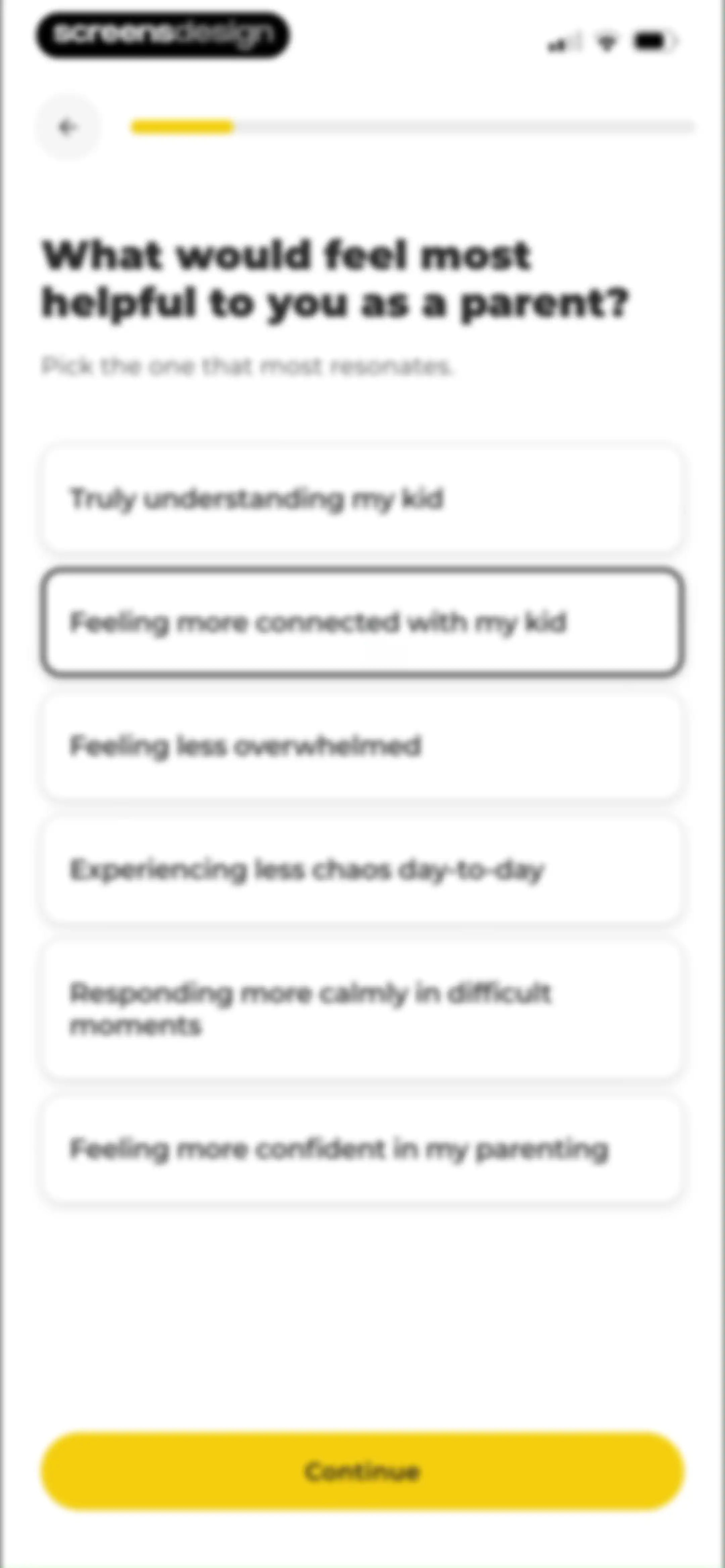 Good Inside: Parenting screen 8