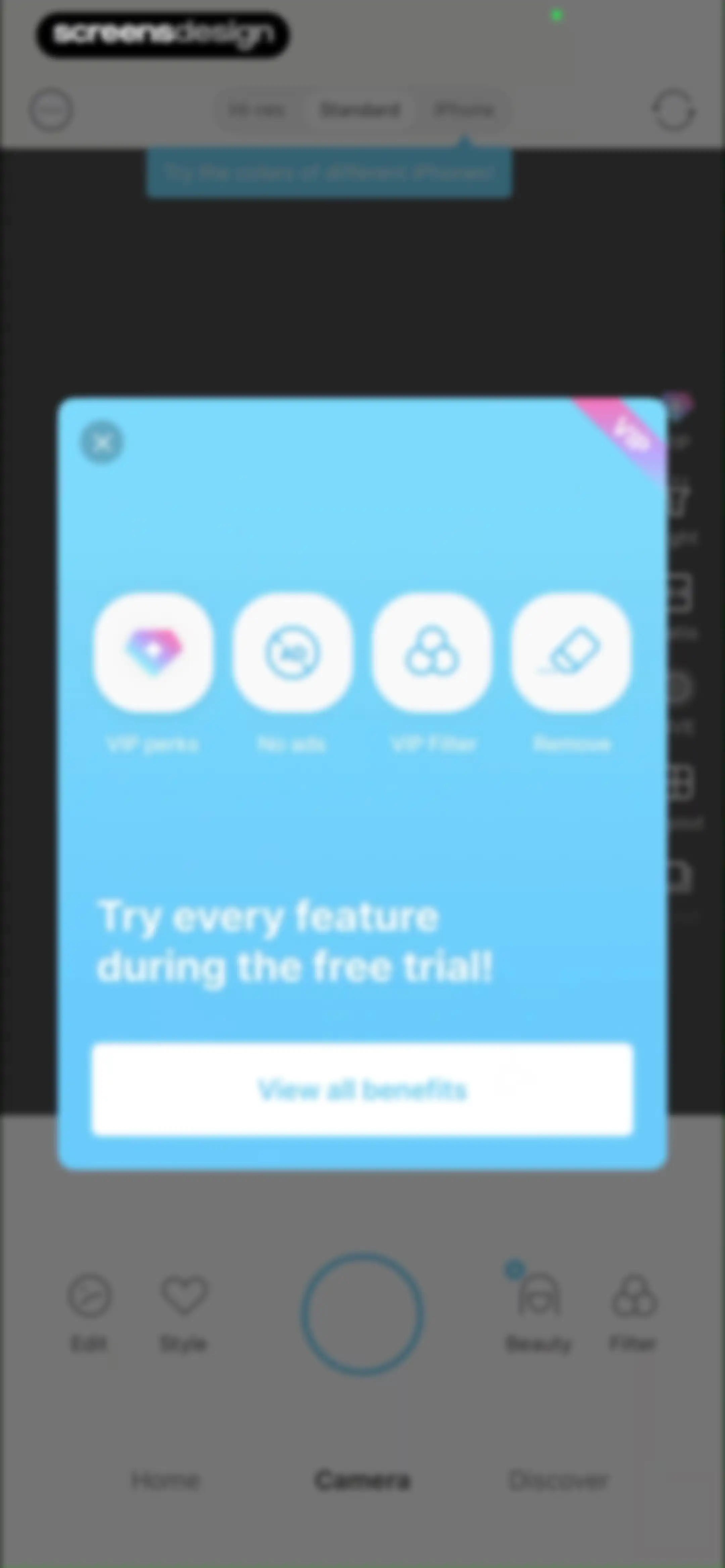 SODA - Natural Beauty Camera screen 10