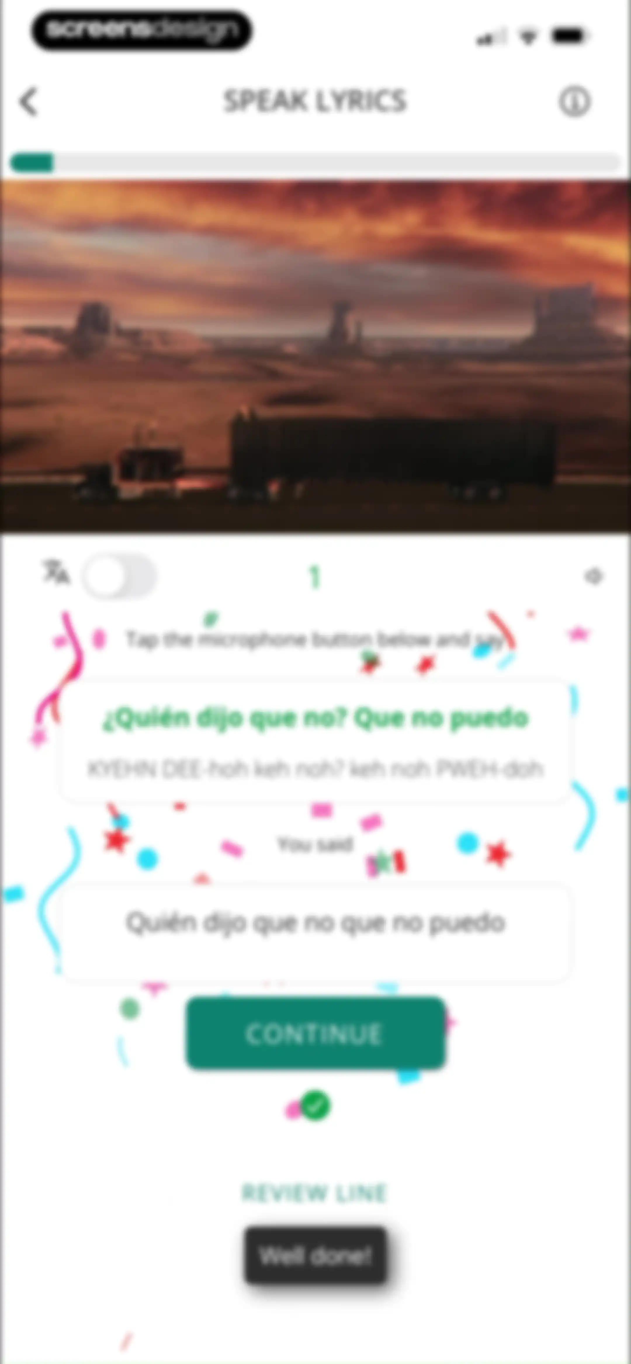 LyricFluent: Learn Languages screen 80
