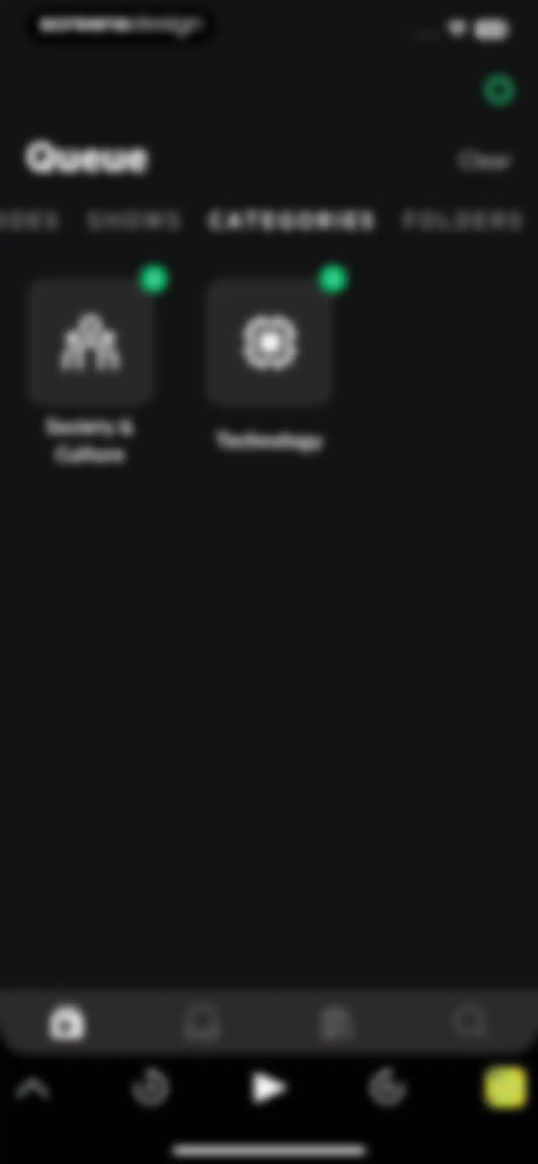 Castro: Podcast App & Player screen 78