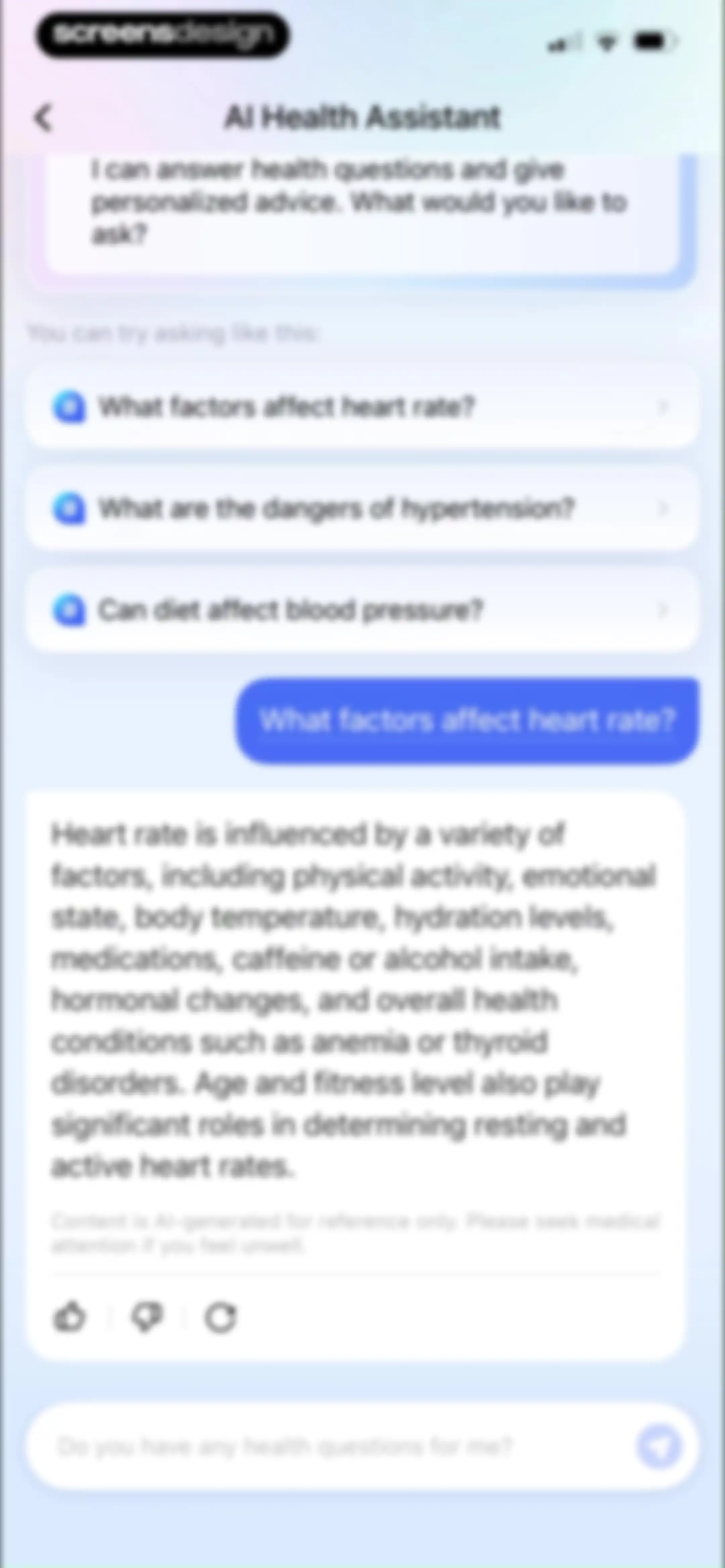 Wellpulse-Heart Health Tracker screen 67