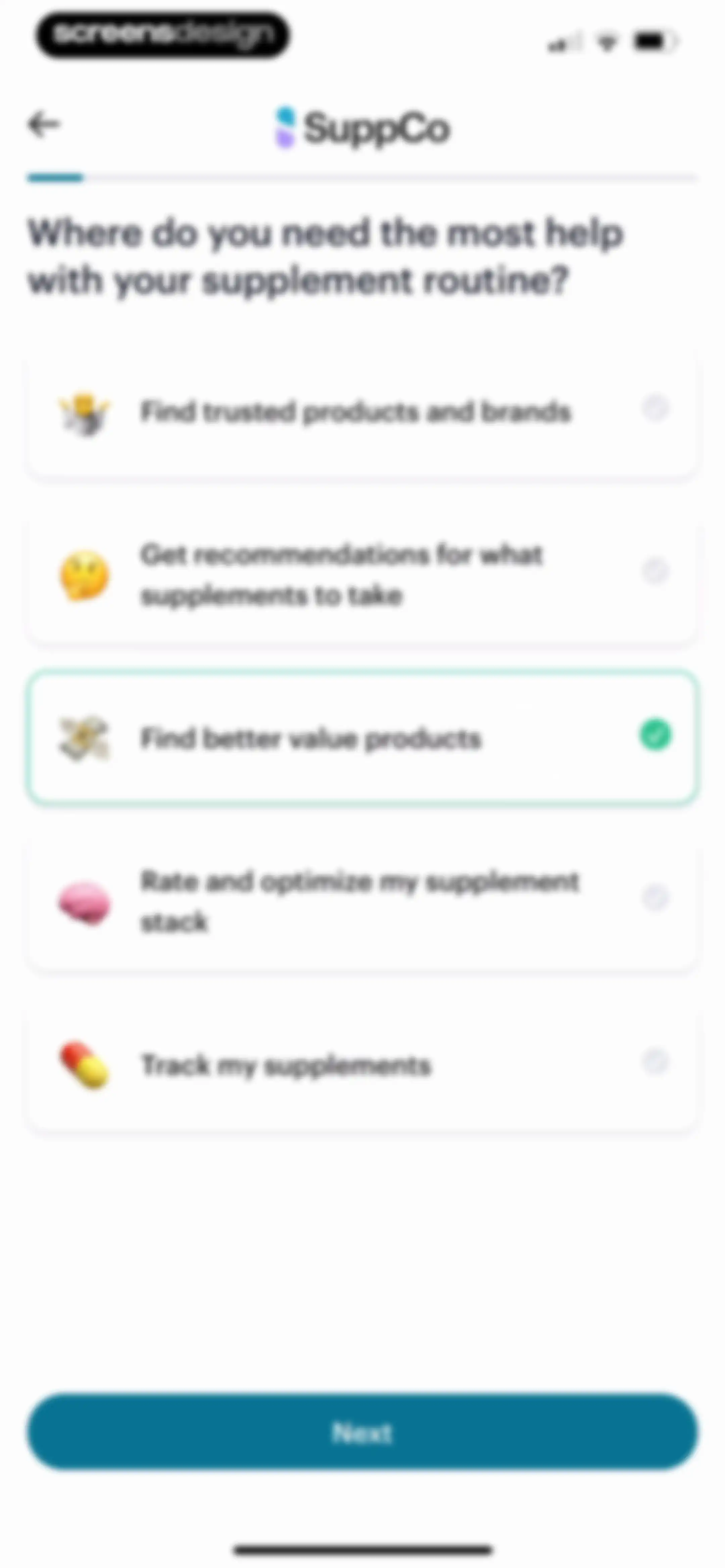 SuppCo: Supplement Scanner screen 15