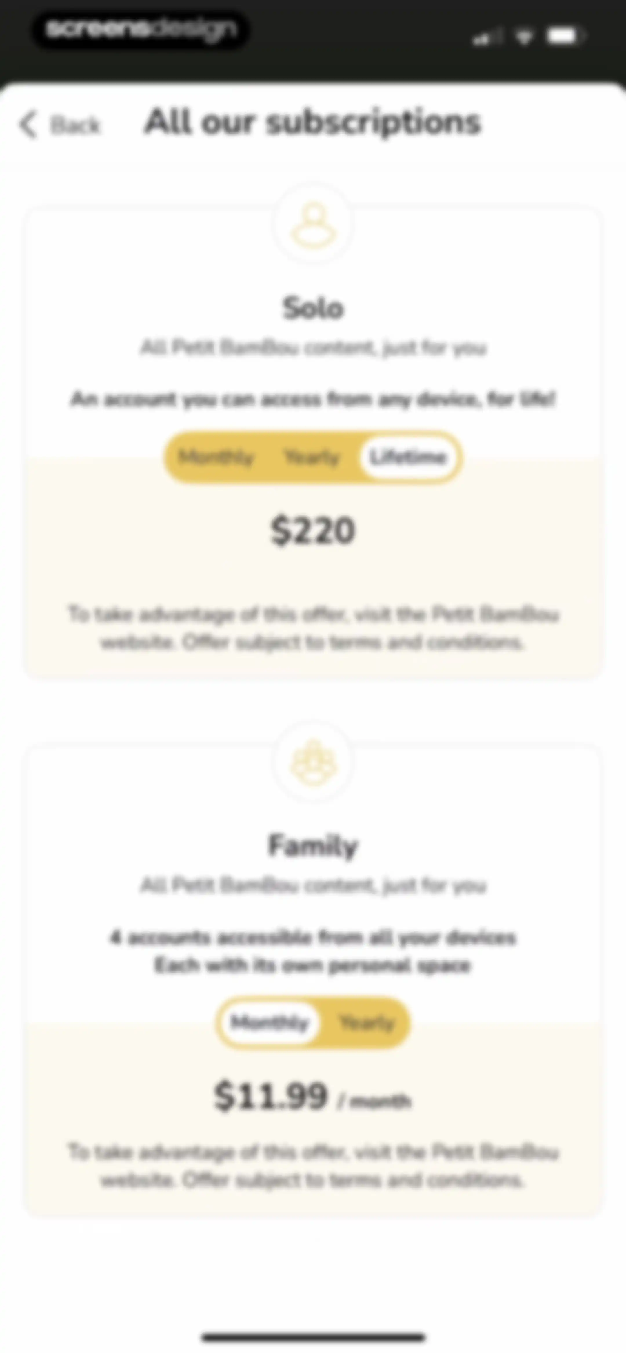 Petit BamBou: Mindfulness screen 81