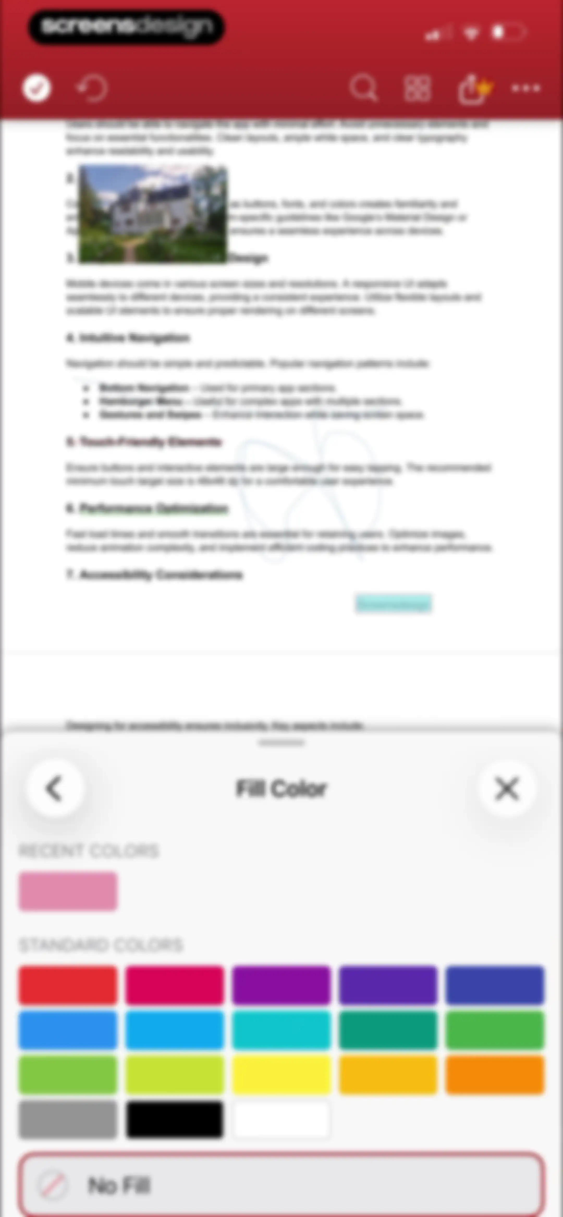 MobiPDF・PDF Text Editor・Reader screen 50