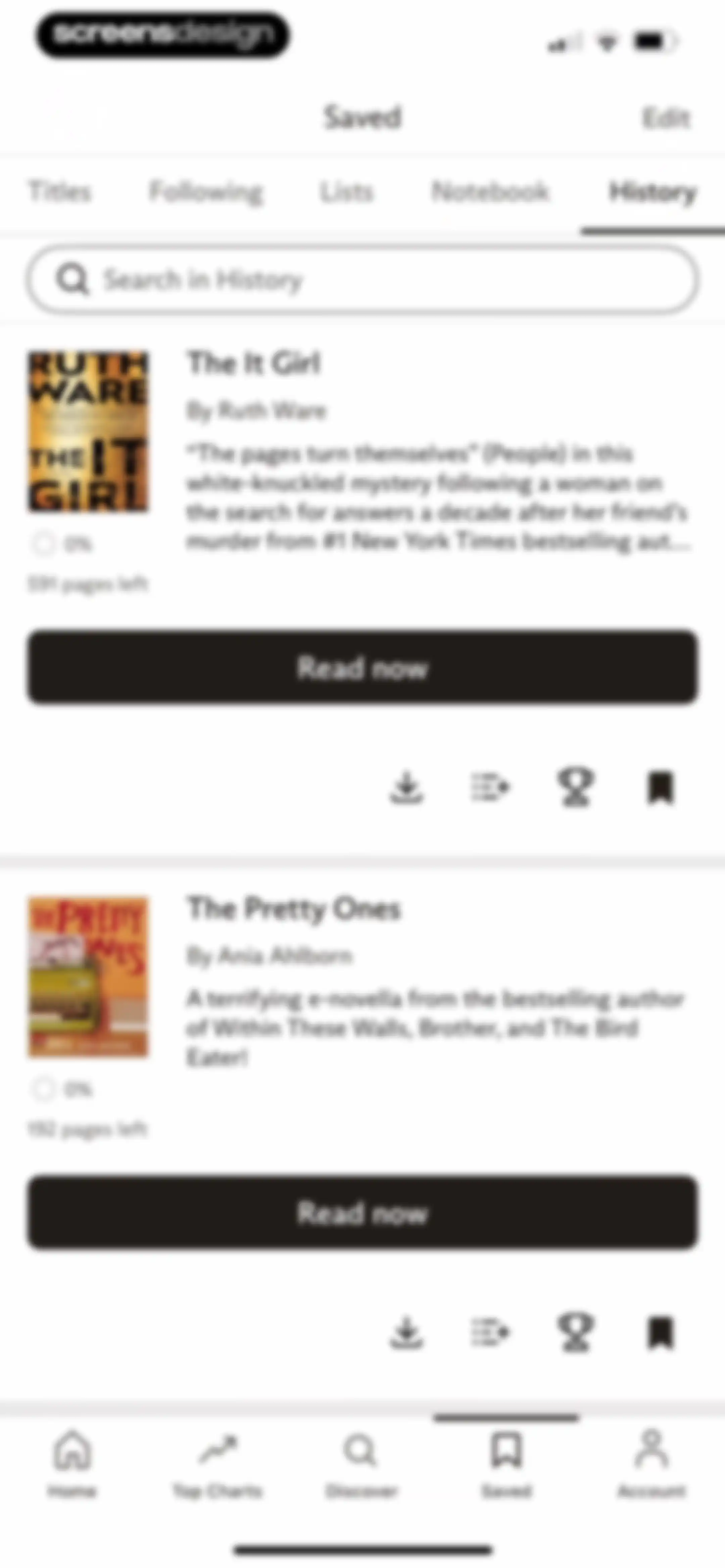 Everand: Audiobooks & Ebooks screen 102