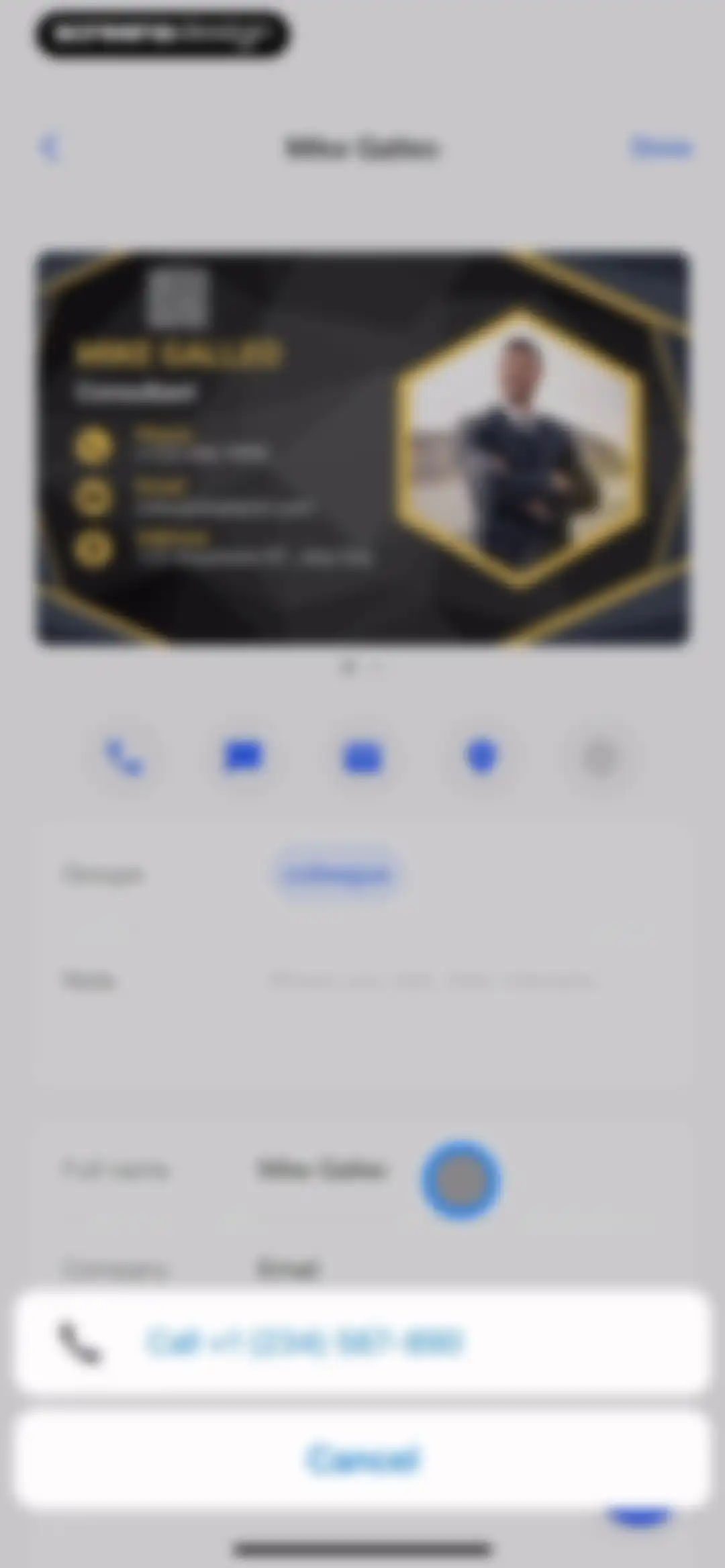 Covve - Business Card Scanner screen 10