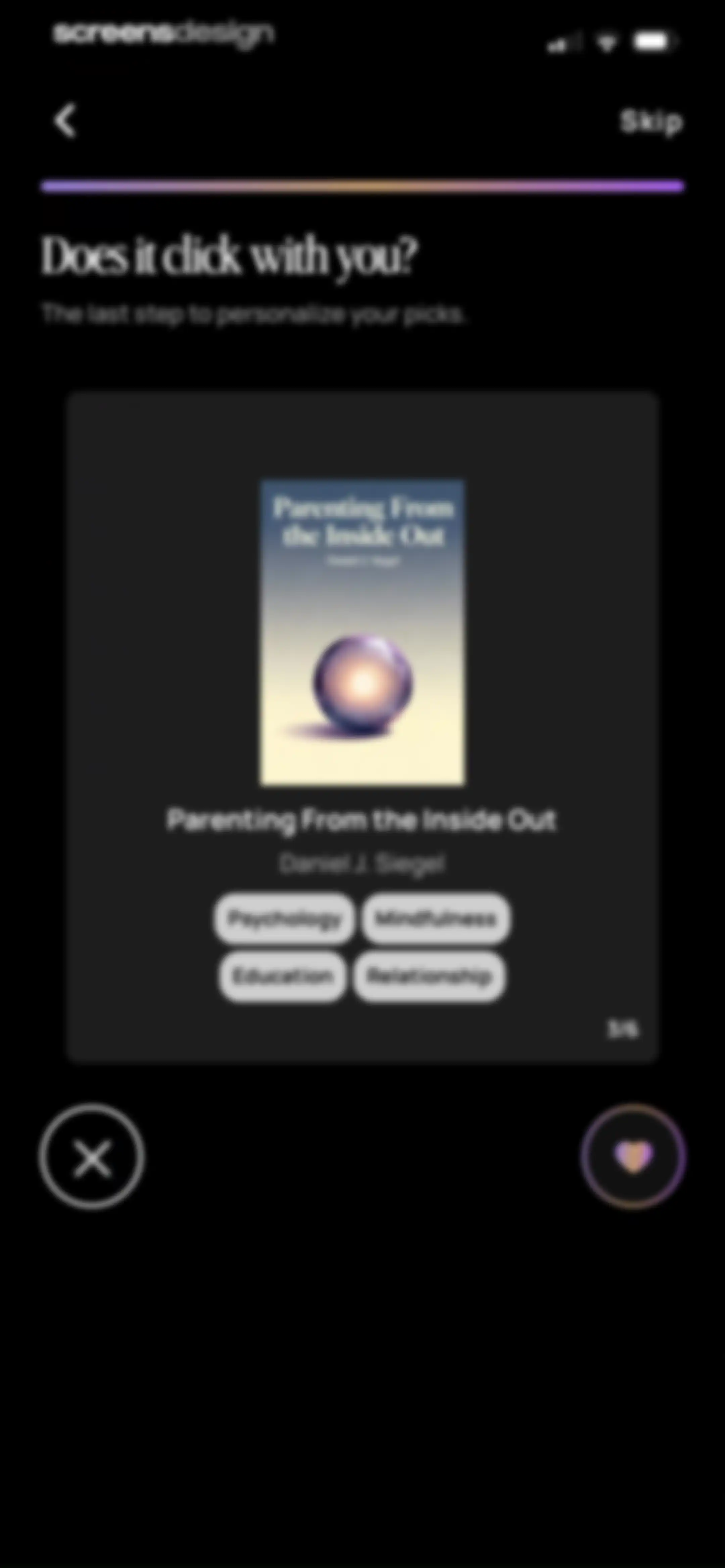 BeFreed: Personalized Learning screen 27