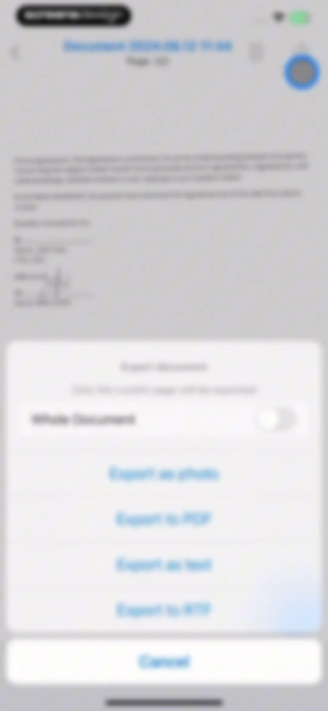 iScan - PDF & Document Scanner screen 28