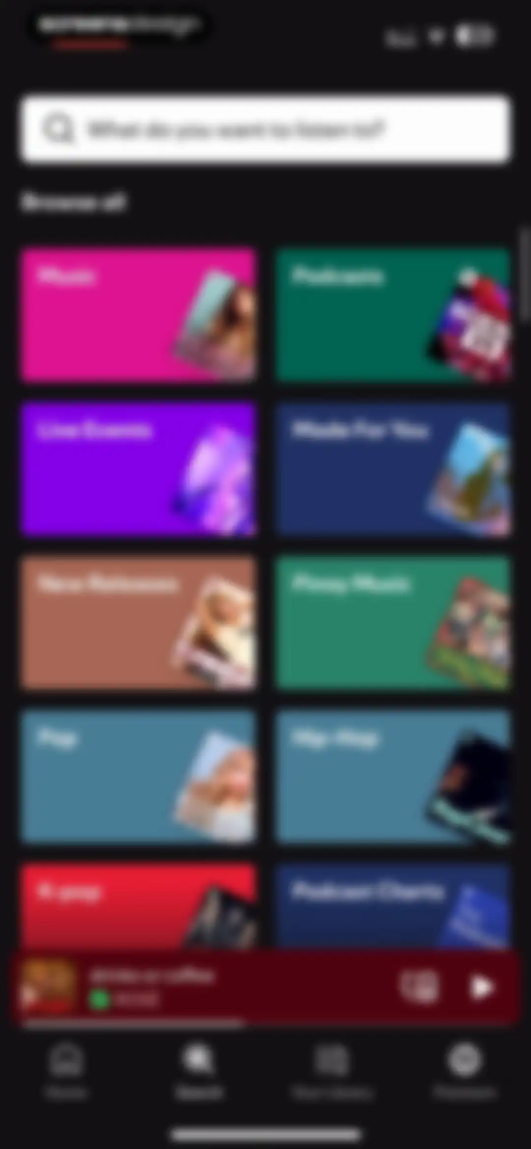 Spotify: Music and Podcasts screen 87