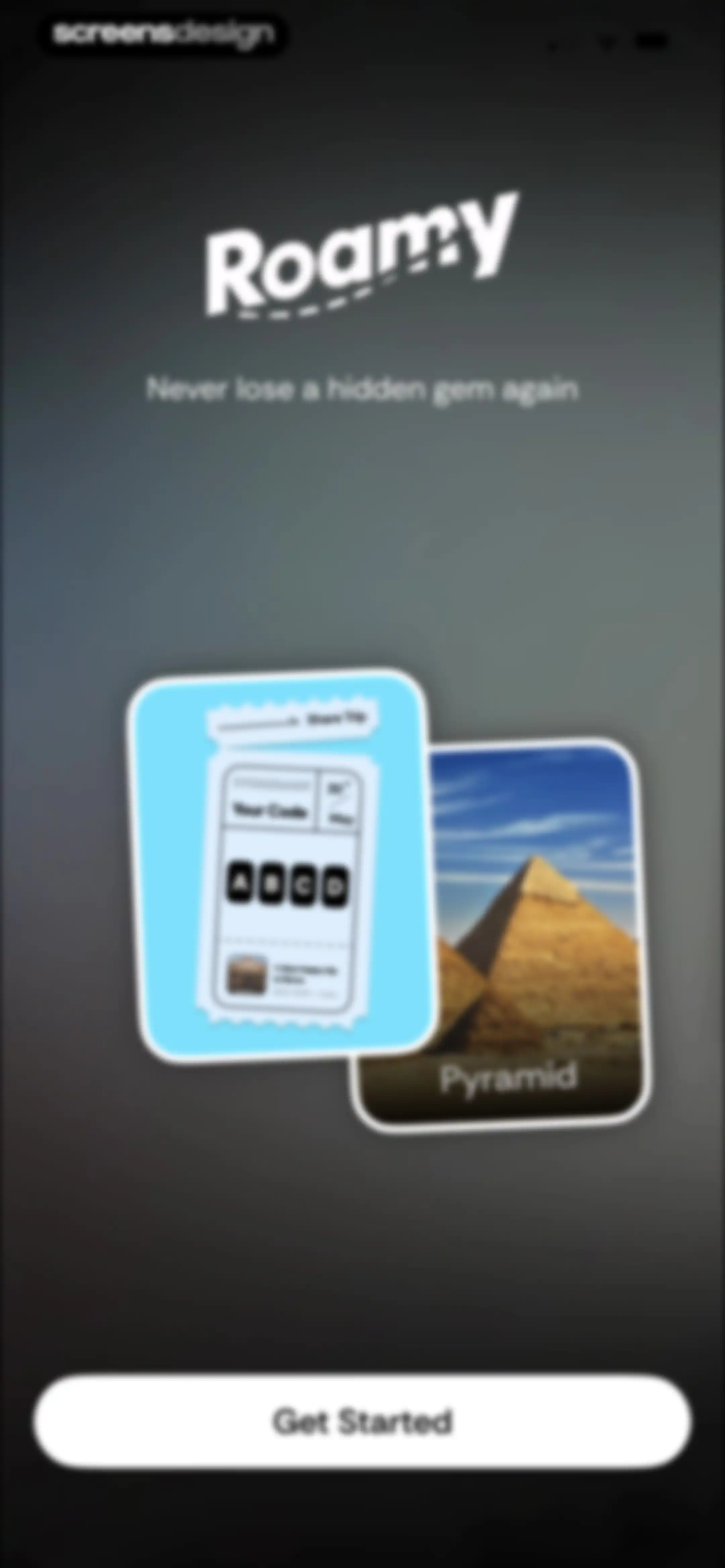 Rhyme (formerly Roamy) screen 3