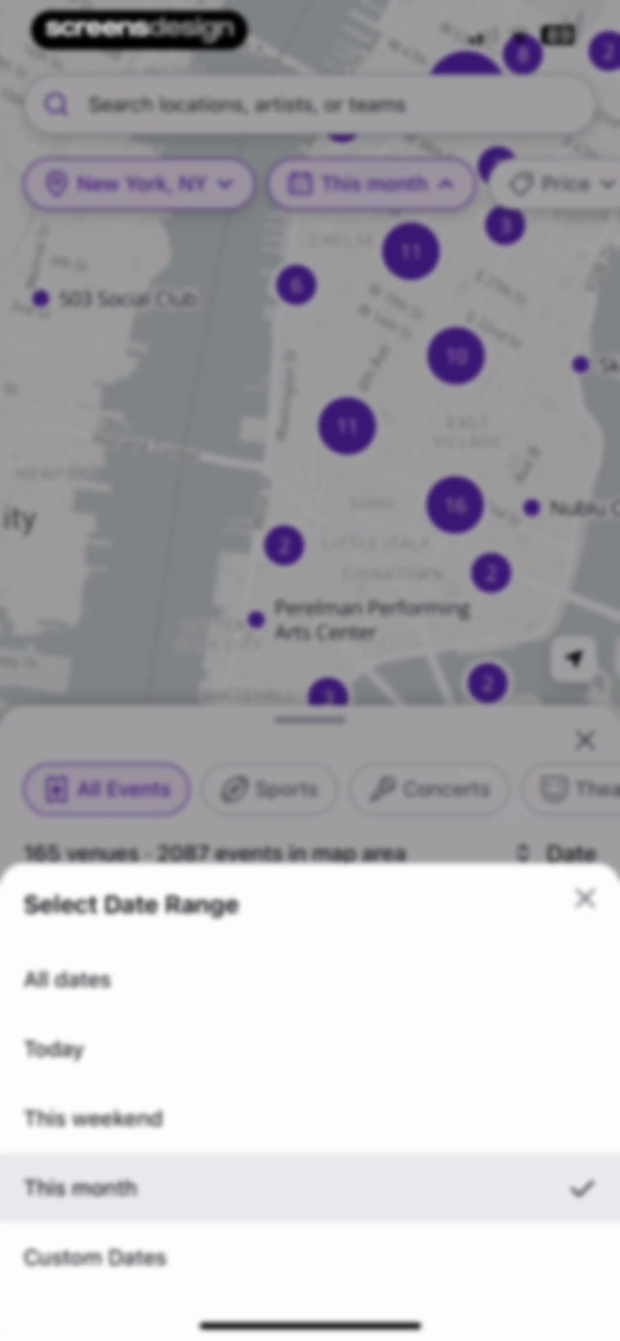 StubHub: Event Tickets screen 59