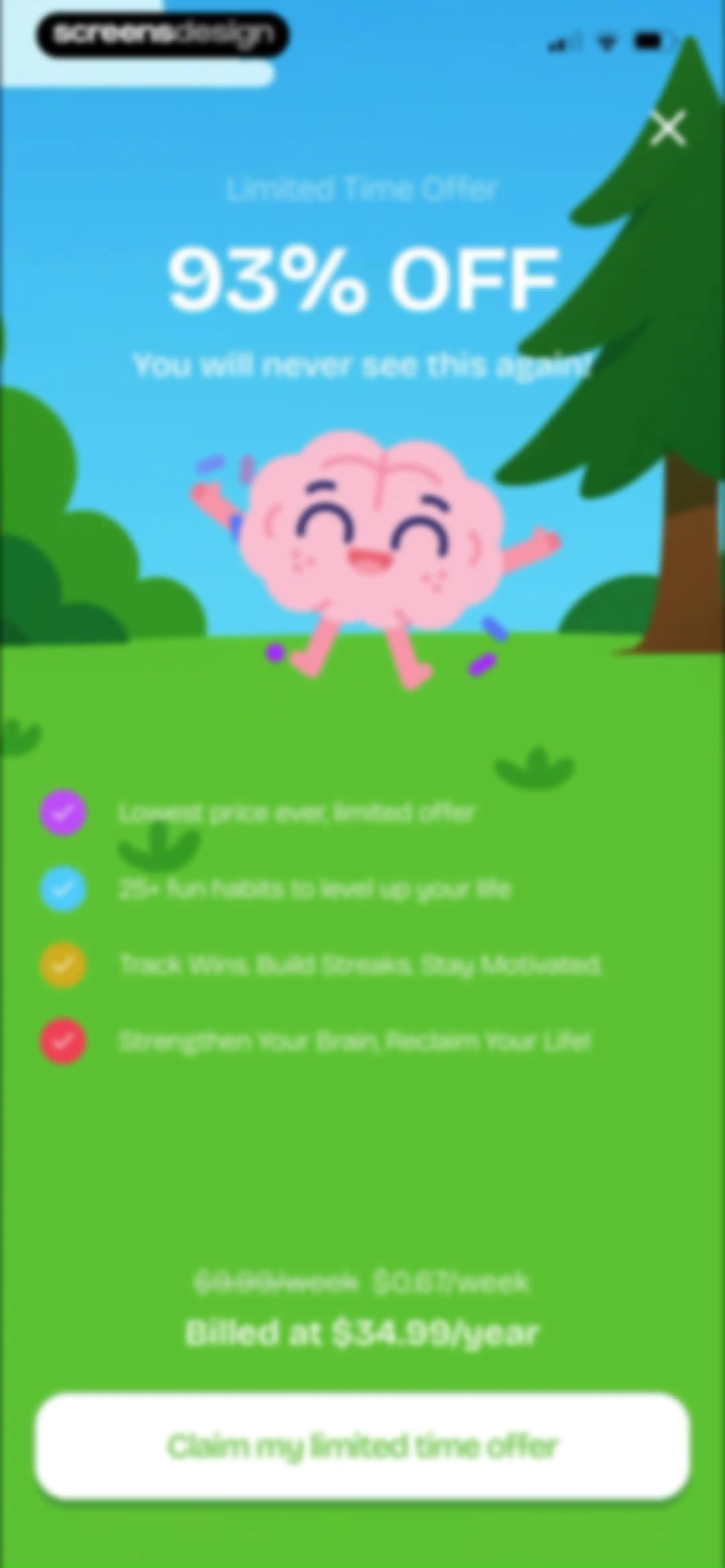 Unrot: Earn your Screen Time screen 51